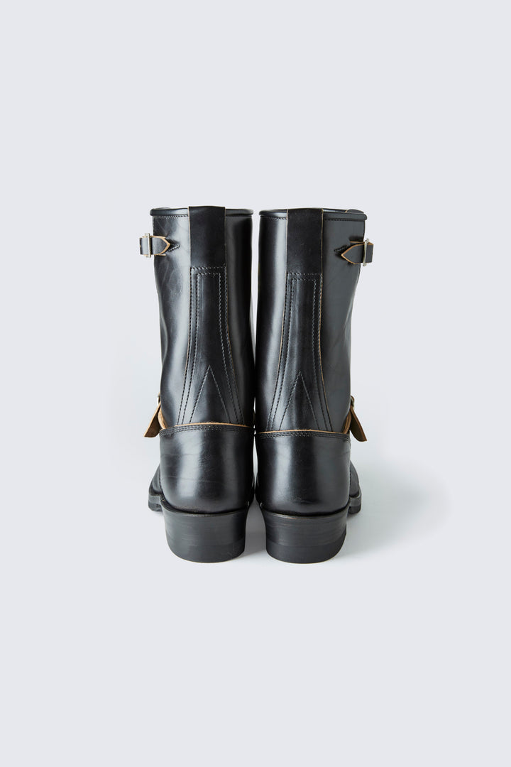 Addict Clothes - Horsebutt Engineer Boot - Black