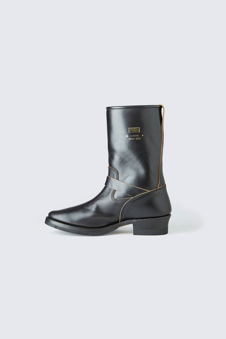 Addict Clothes - Horsebutt Engineer Boot - Black