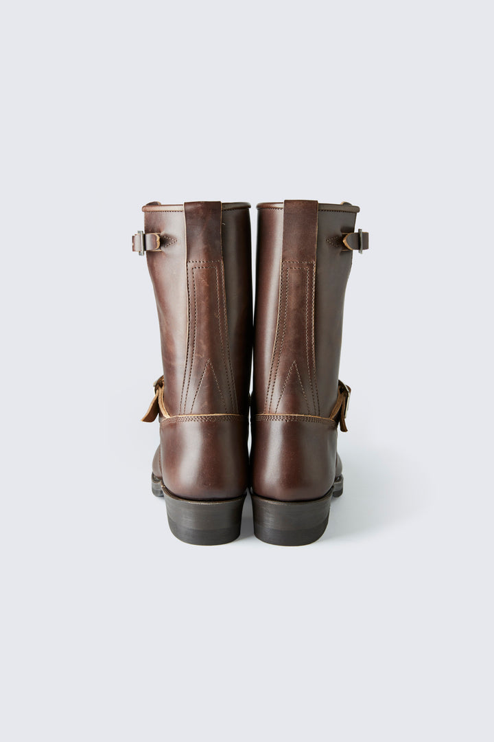 Addict Clothes - Horsebutt Engineer Boot - Brown