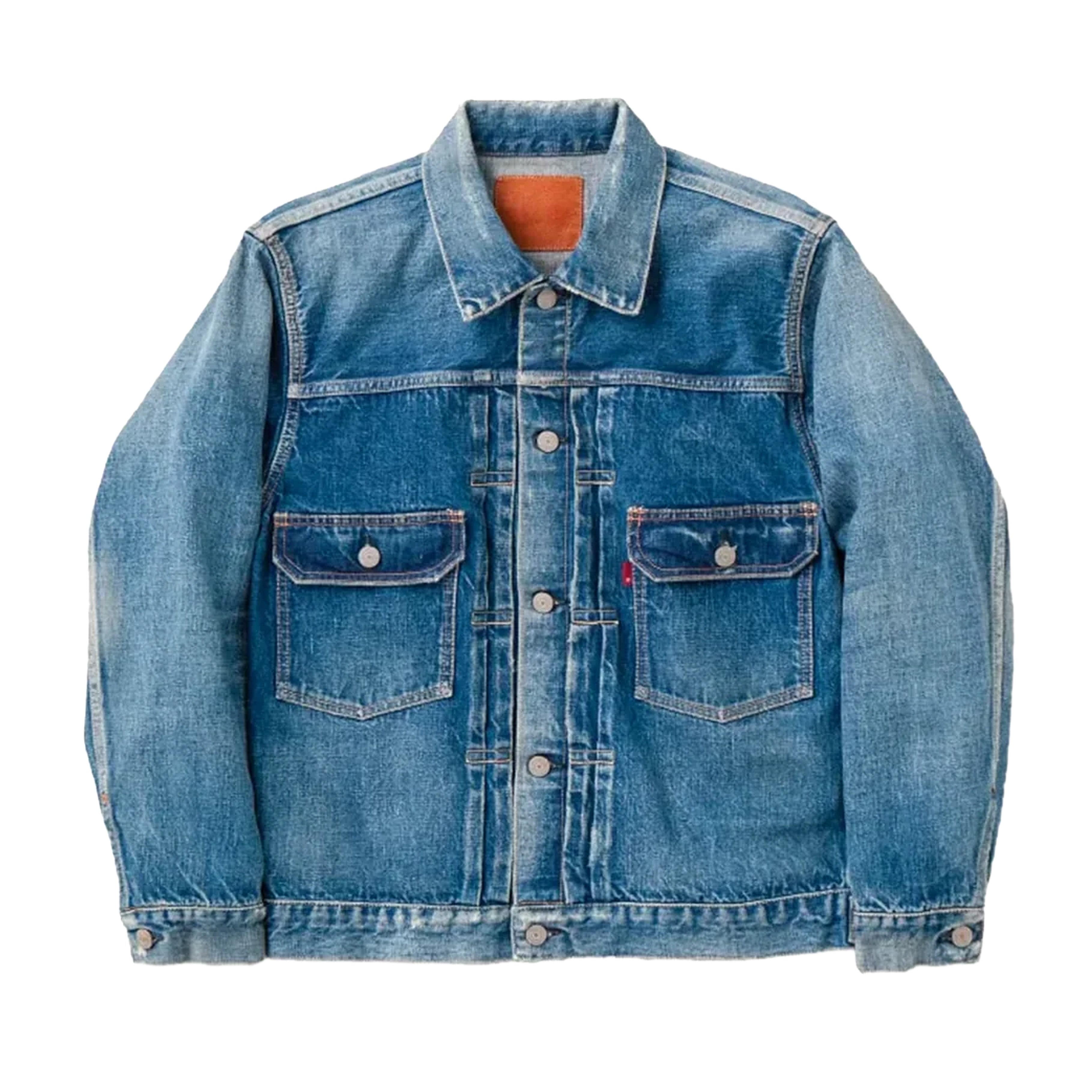 Full Count - 2102 Type 2 Denim Jacket - Dartford Washed Indigo