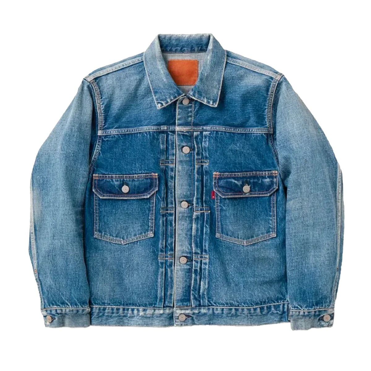 Full Count - 2102 Type 2 Denim Jacket - Dartford Washed Indigo