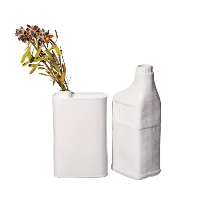 PUEBCO - Oil Can Shaped Flower Vase