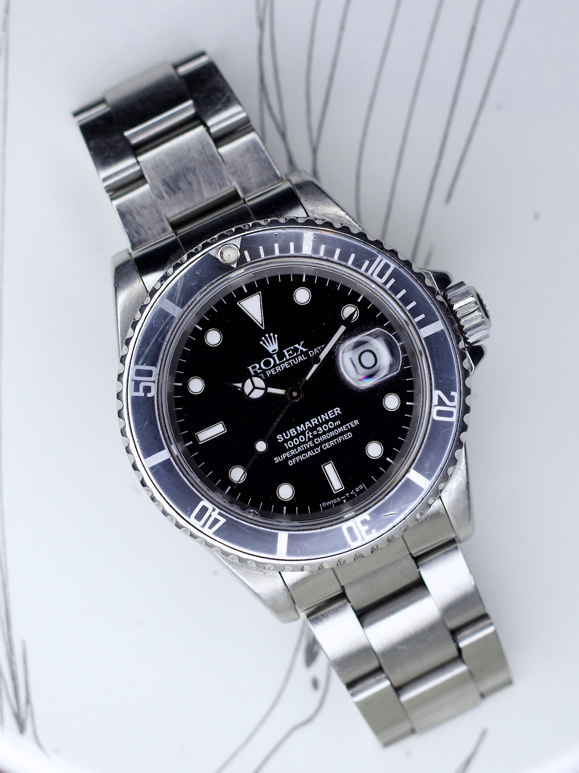 Rolex Submariner Date ref. 16610 X-serial 1991