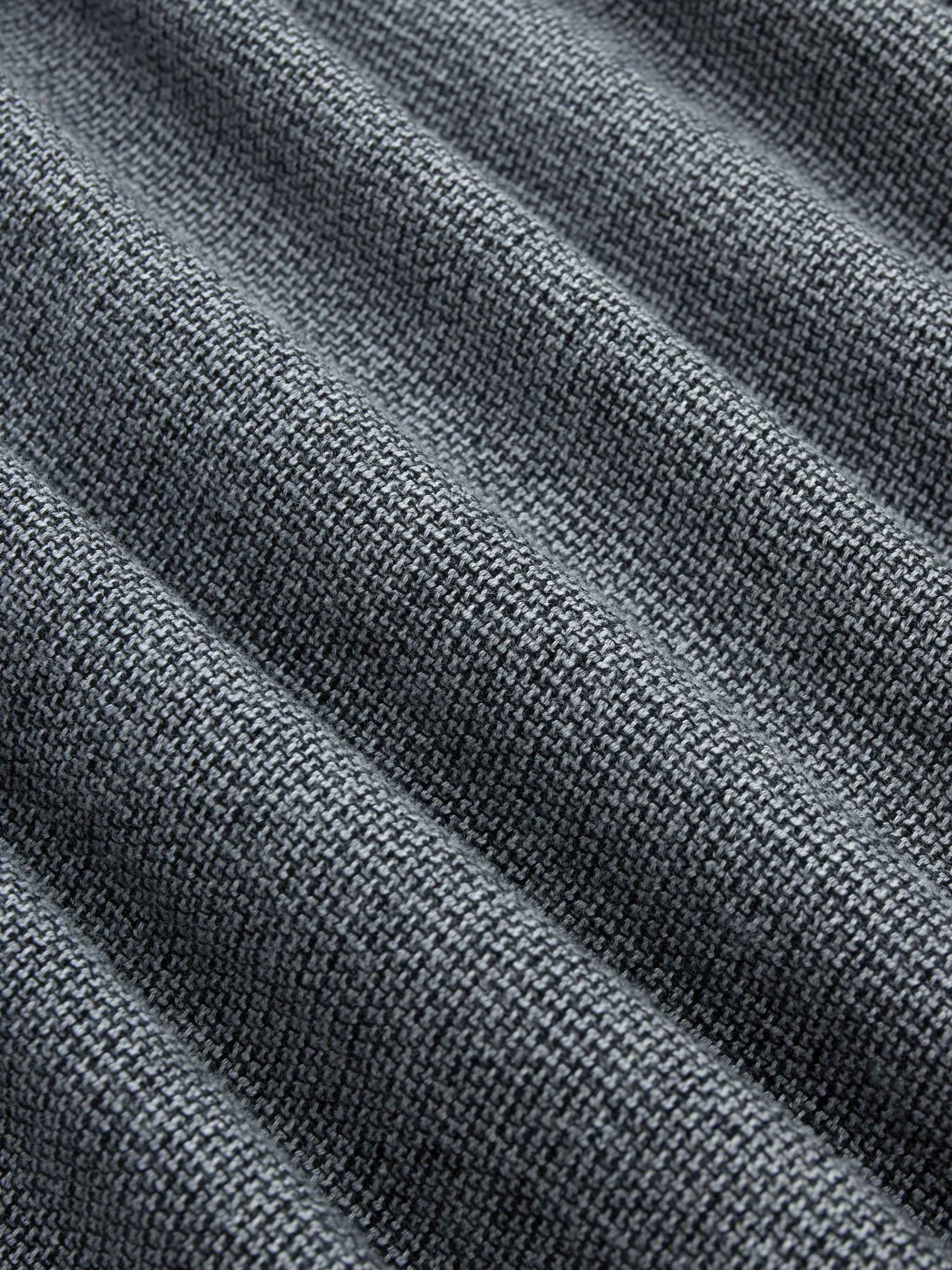 3sixteen - Loop Collar Shirt - Black Marled