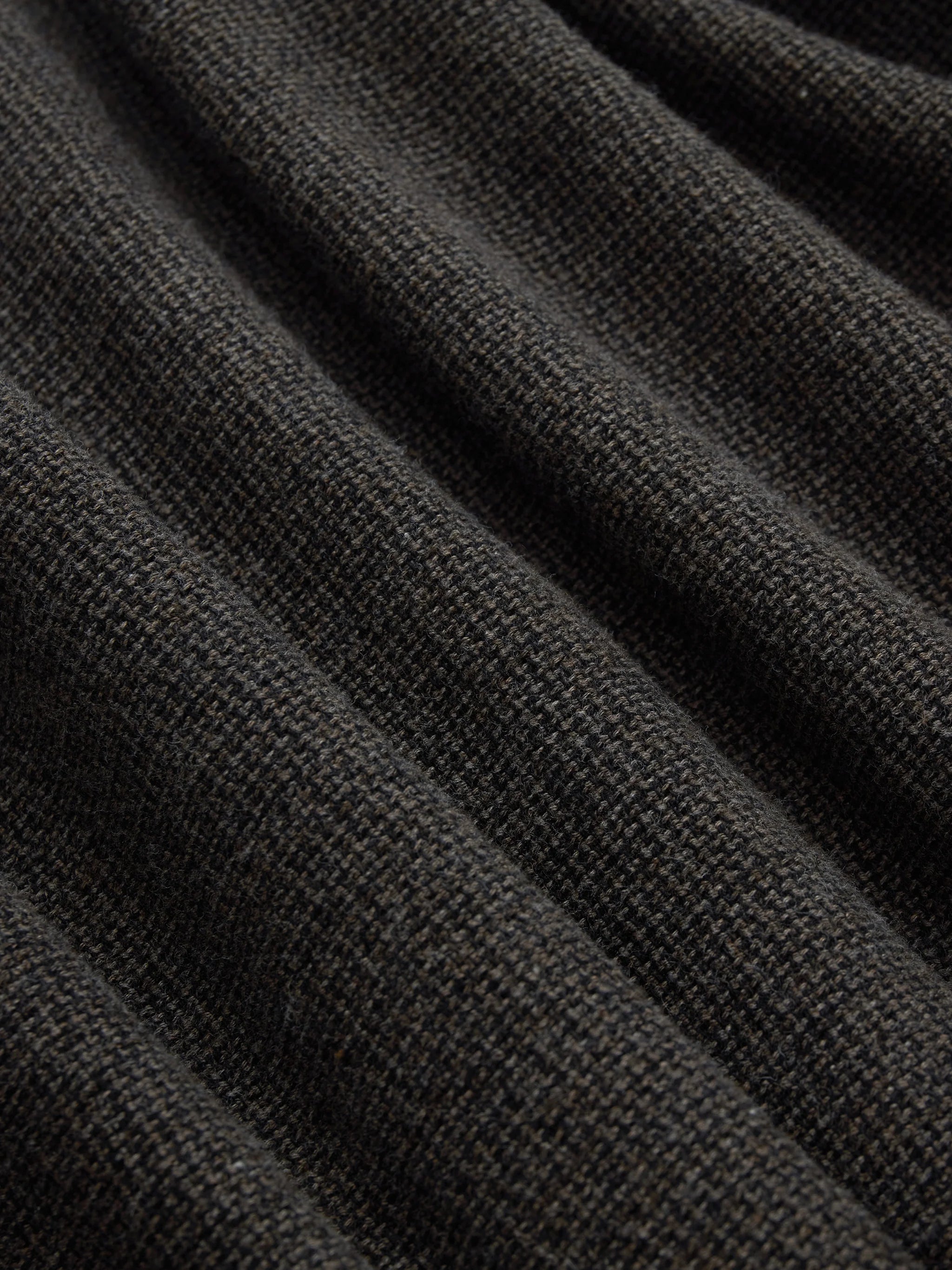 3sixteen - Loop Collar Shirt - Chocolate Marled