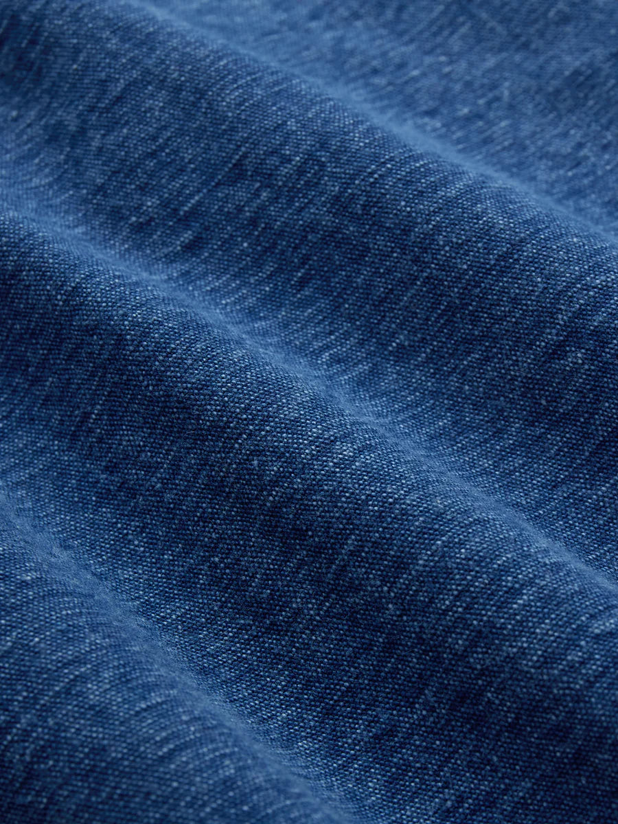 3sixteen - USN Overshirt - Stonewashed Indigo Canvas