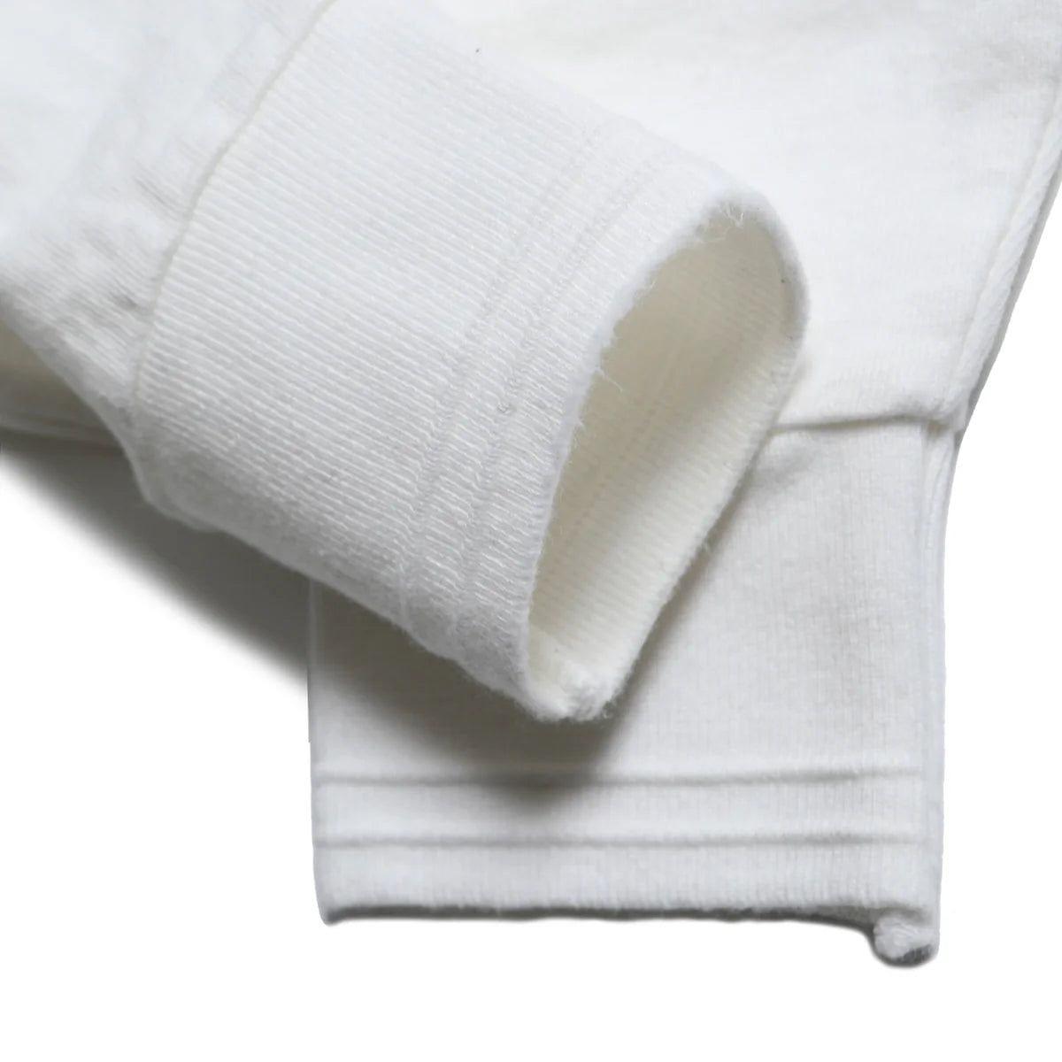 Trophy Clothing - L/S Loop Wheel Pocket Tee - White