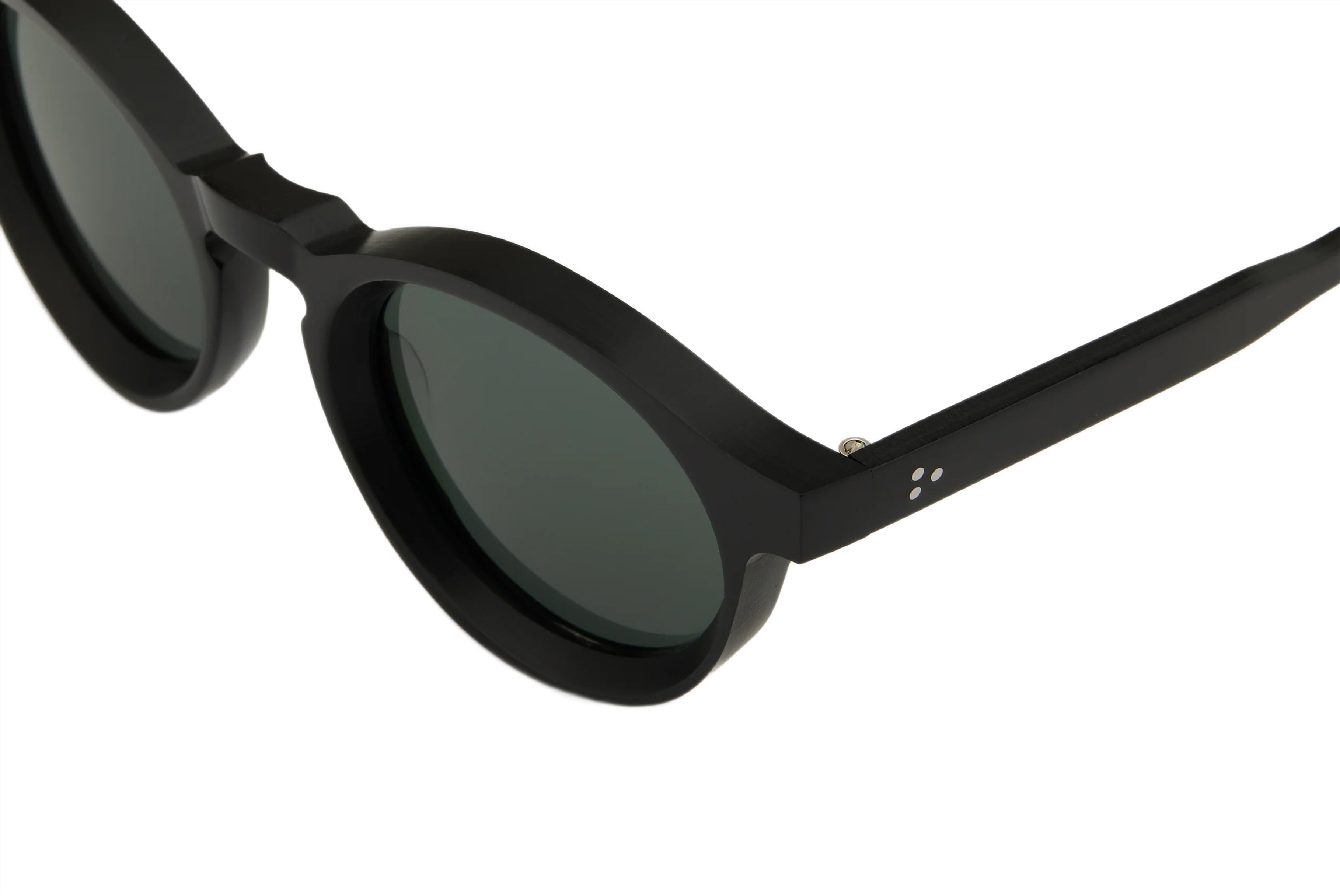 3sixteen - P3 Round - SP-01 Sunglasses - Black/Green