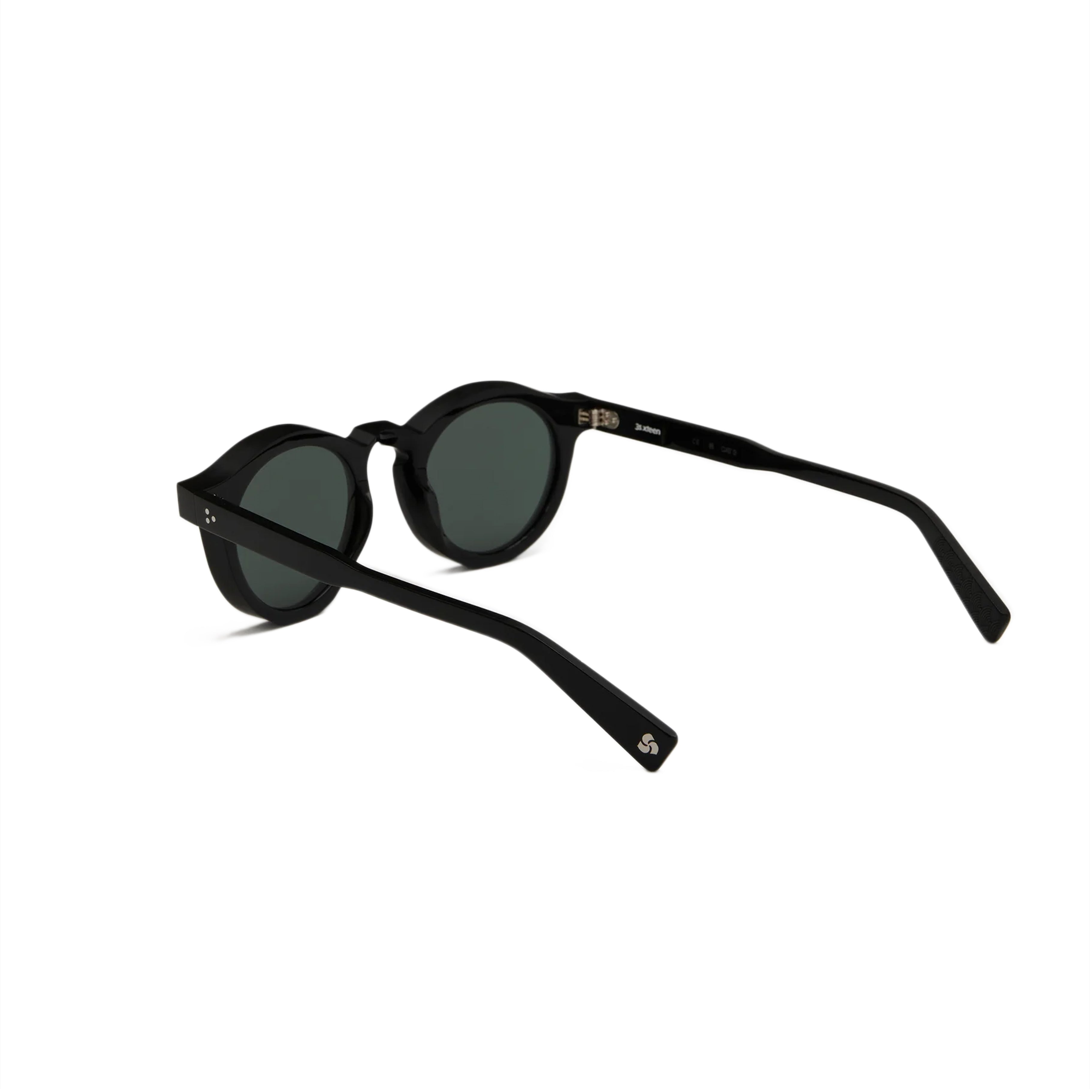 3sixteen - P3 Round - SP-01 Sunglasses - Black/Green