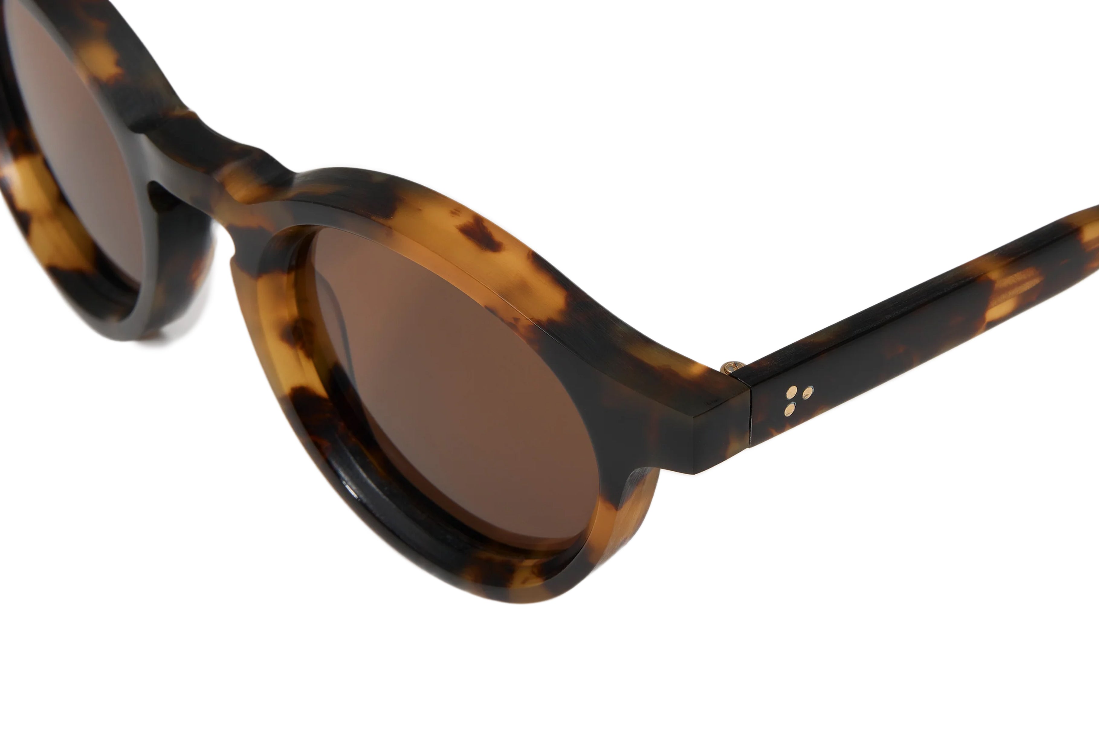 3sixteen - P3 Round - SP-01 Sunglasses - Tortoise / Brown