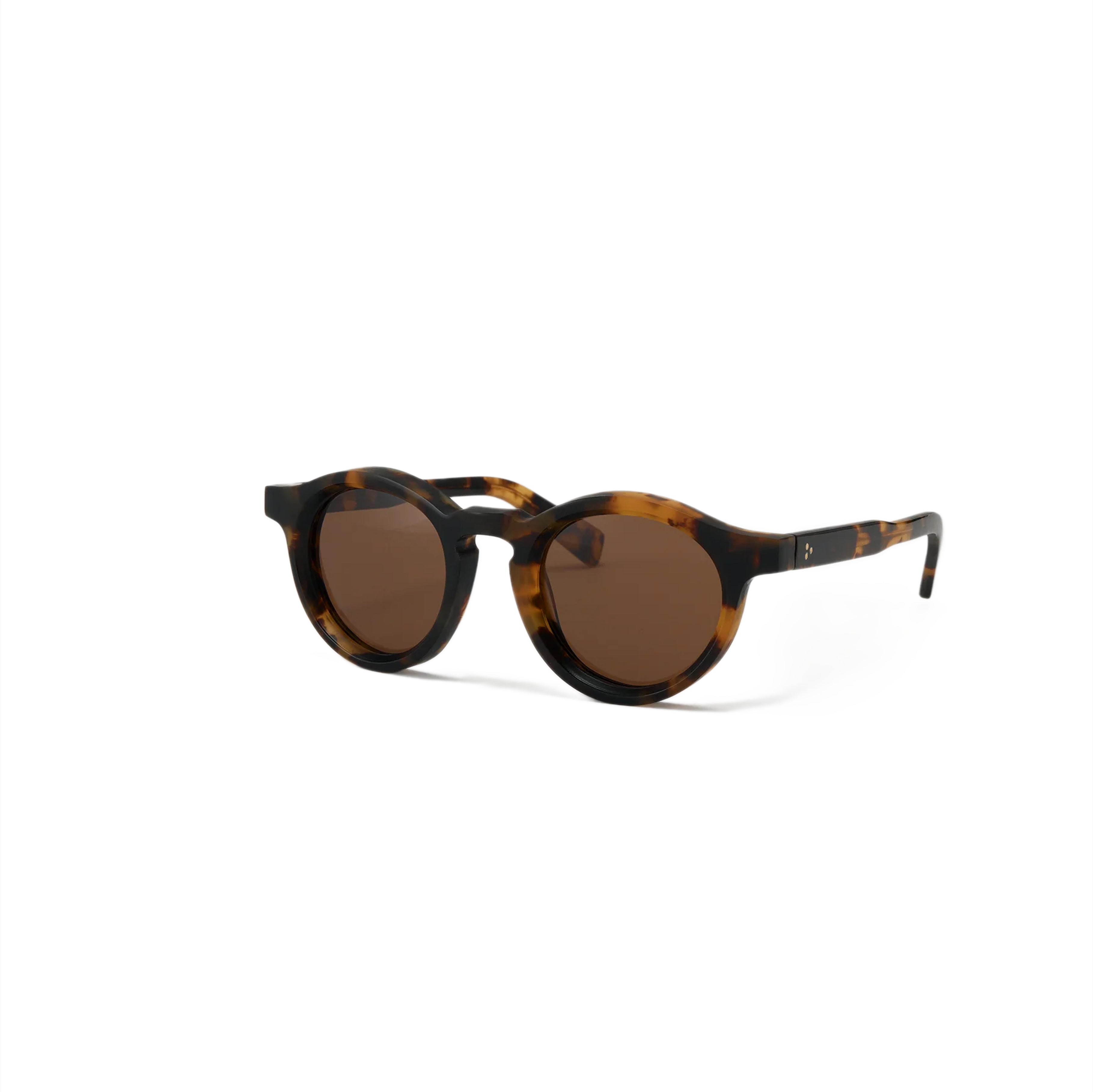 3sixteen - P3 Round - SP-01 Sunglasses - Tortoise / Brown