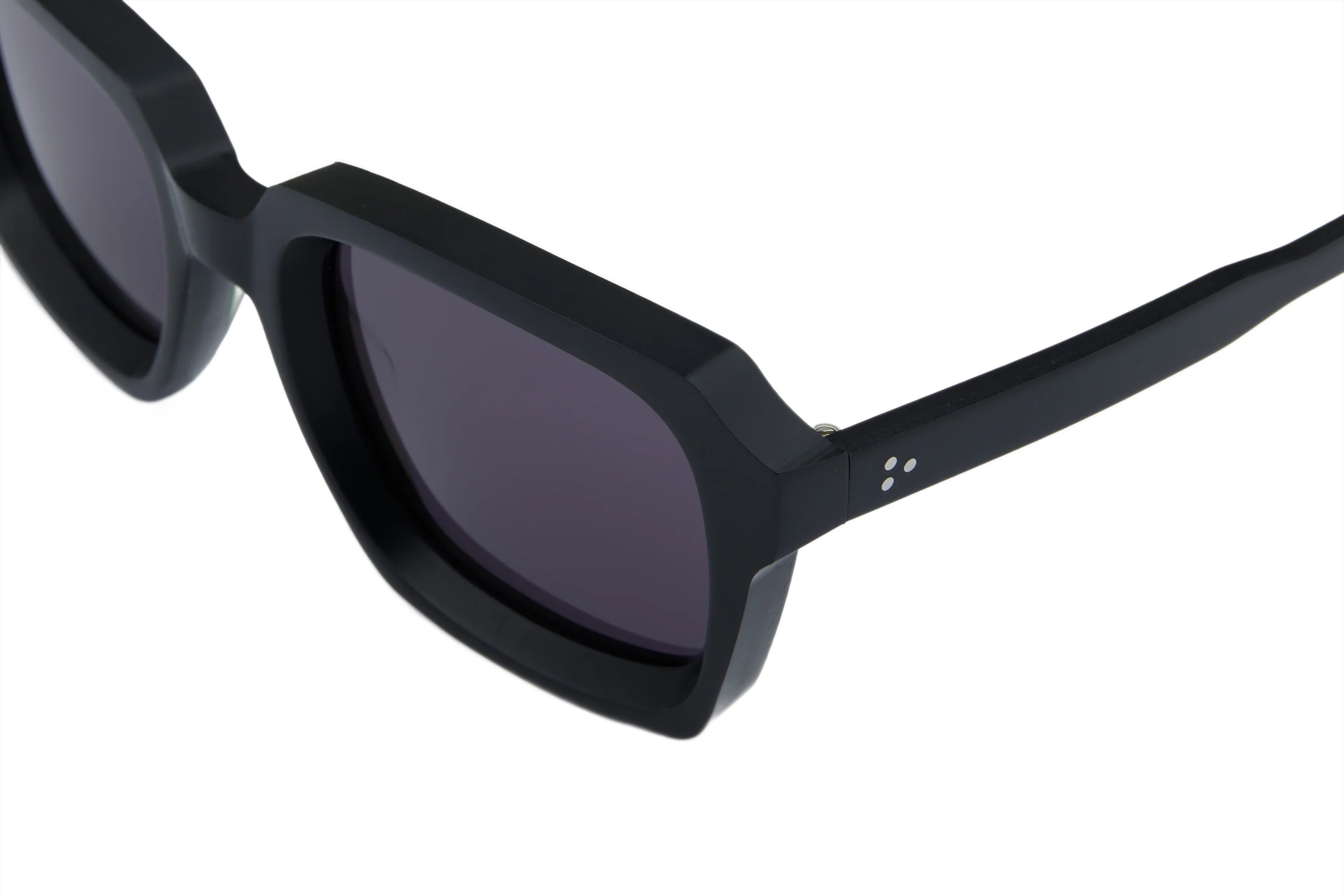 3sixteen - Square - SP-02 Sunglasses - Black / Grey