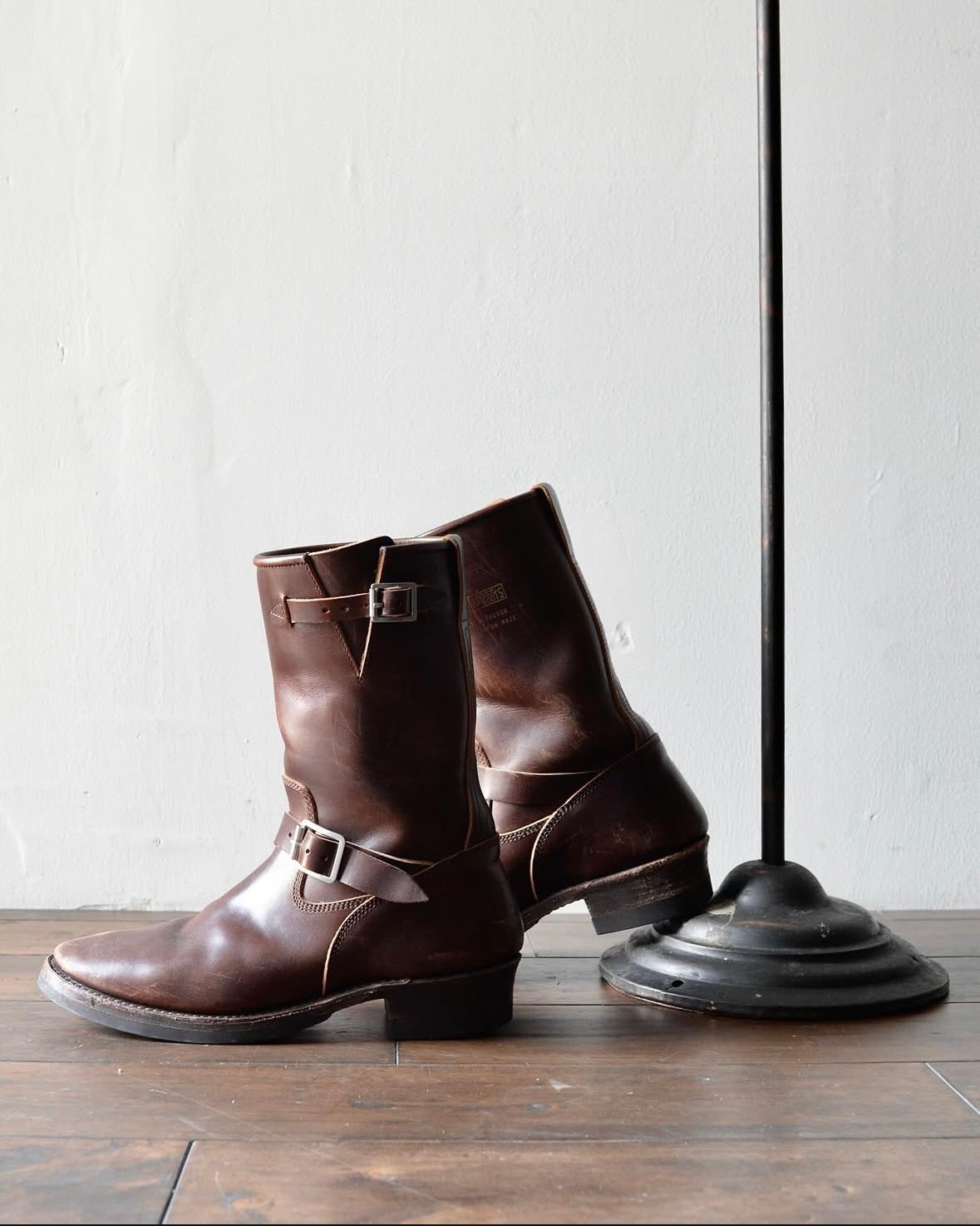 Addict Clothes - Horsebutt Engineer Boot - Brown