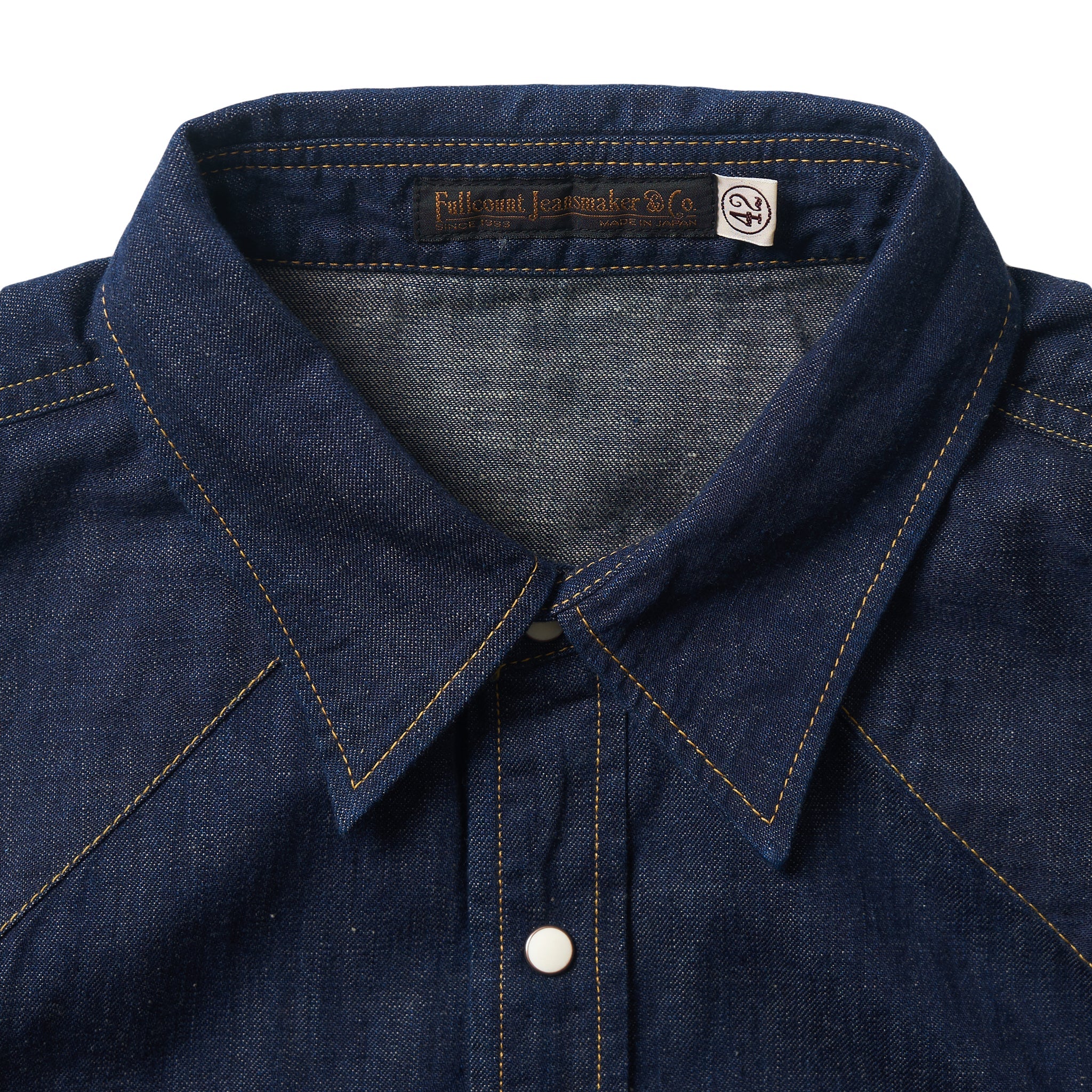 Full Count - 4894 - Denim Western Shirt