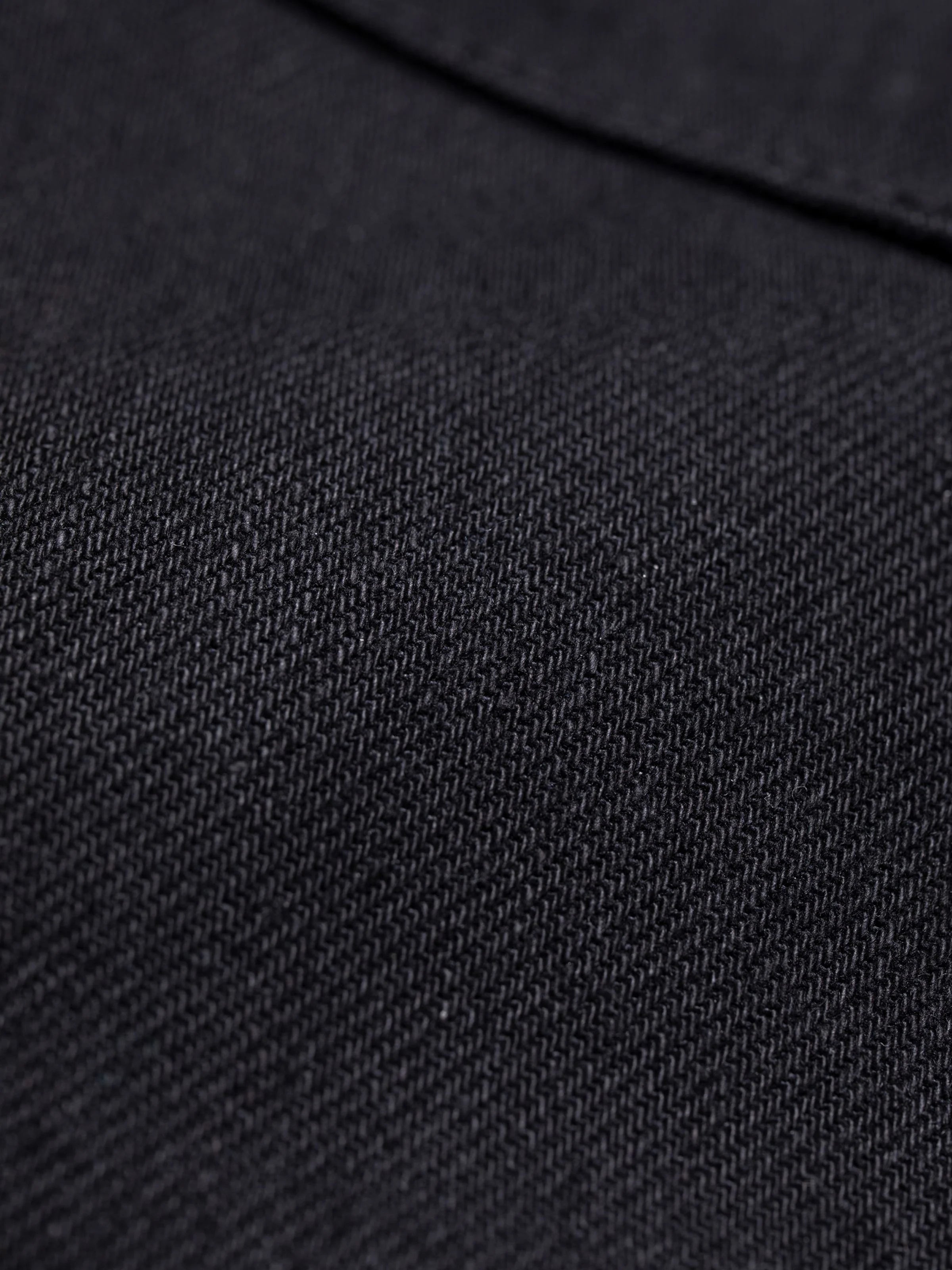 Nudie - George 14.5oz Selvage Denim Shirt - Dry Black