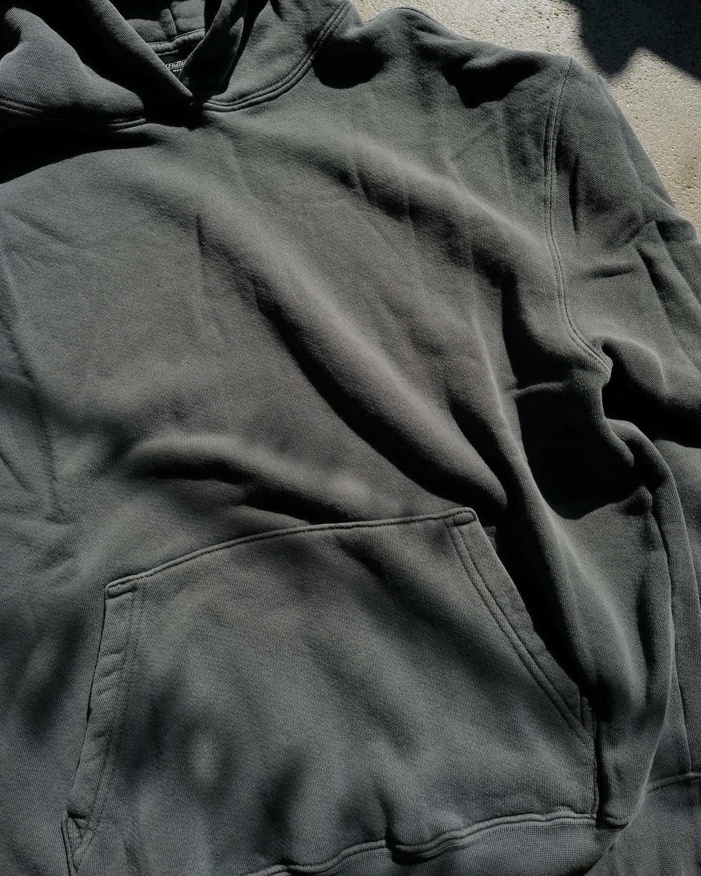 ButterScotch - Heavyweight Pull Over Hoodie - Pigment Grey