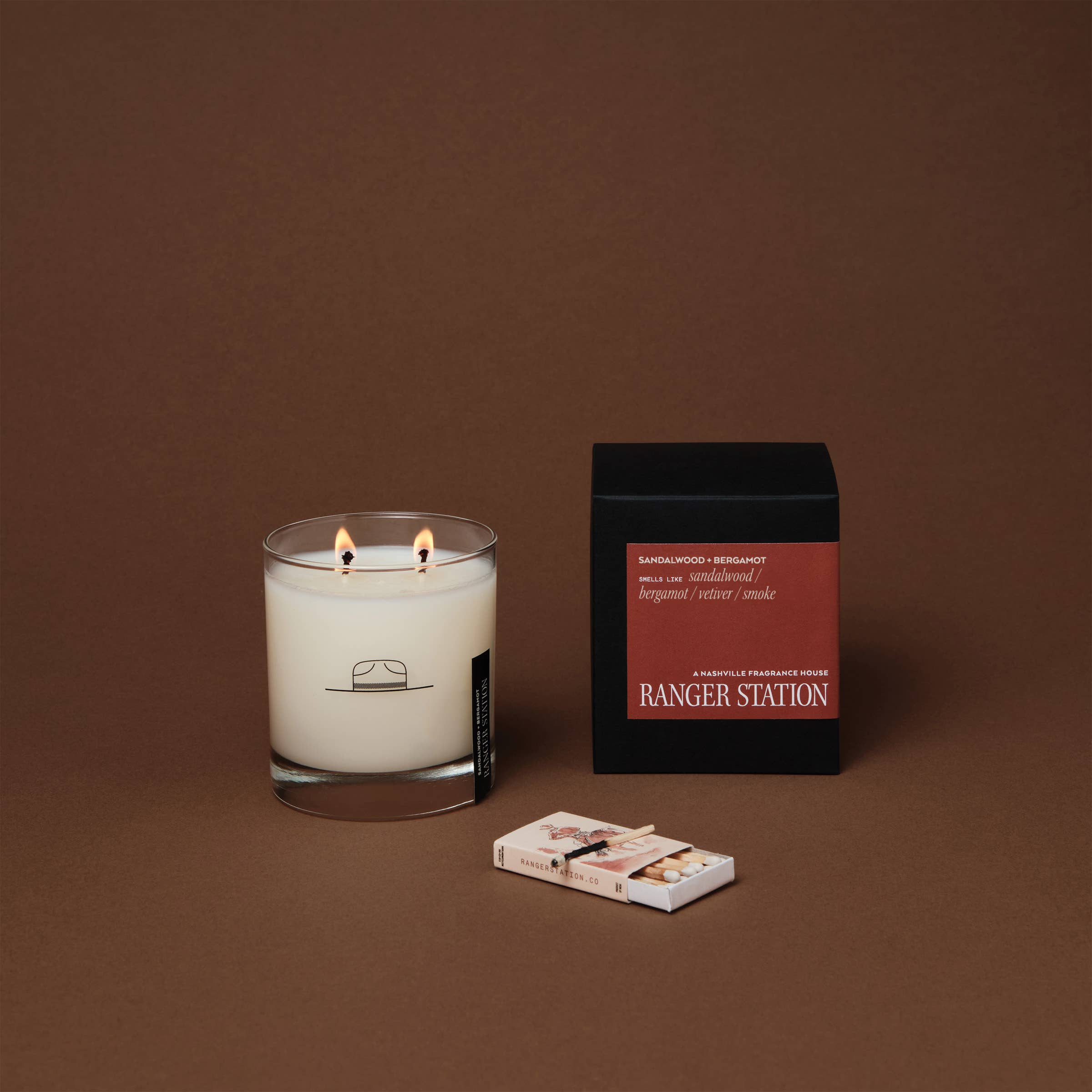 Ranger Station - Sandalwood + Bergamot Candle