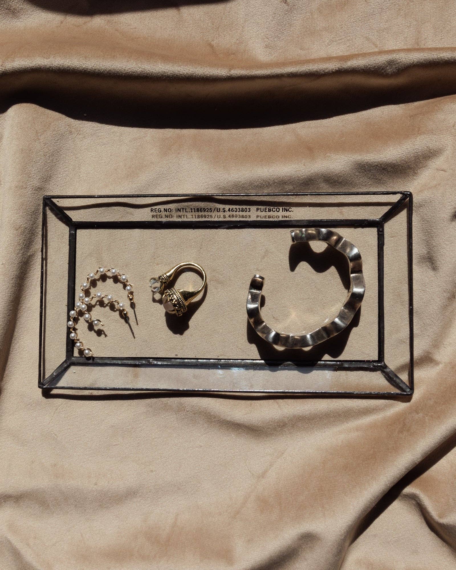 PUEBCO - Glass Valet Tray