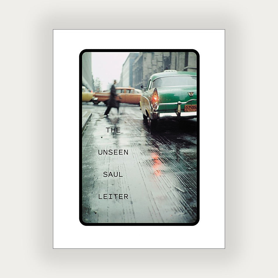 Coffee Table Book - The Unseen Saul Leiter