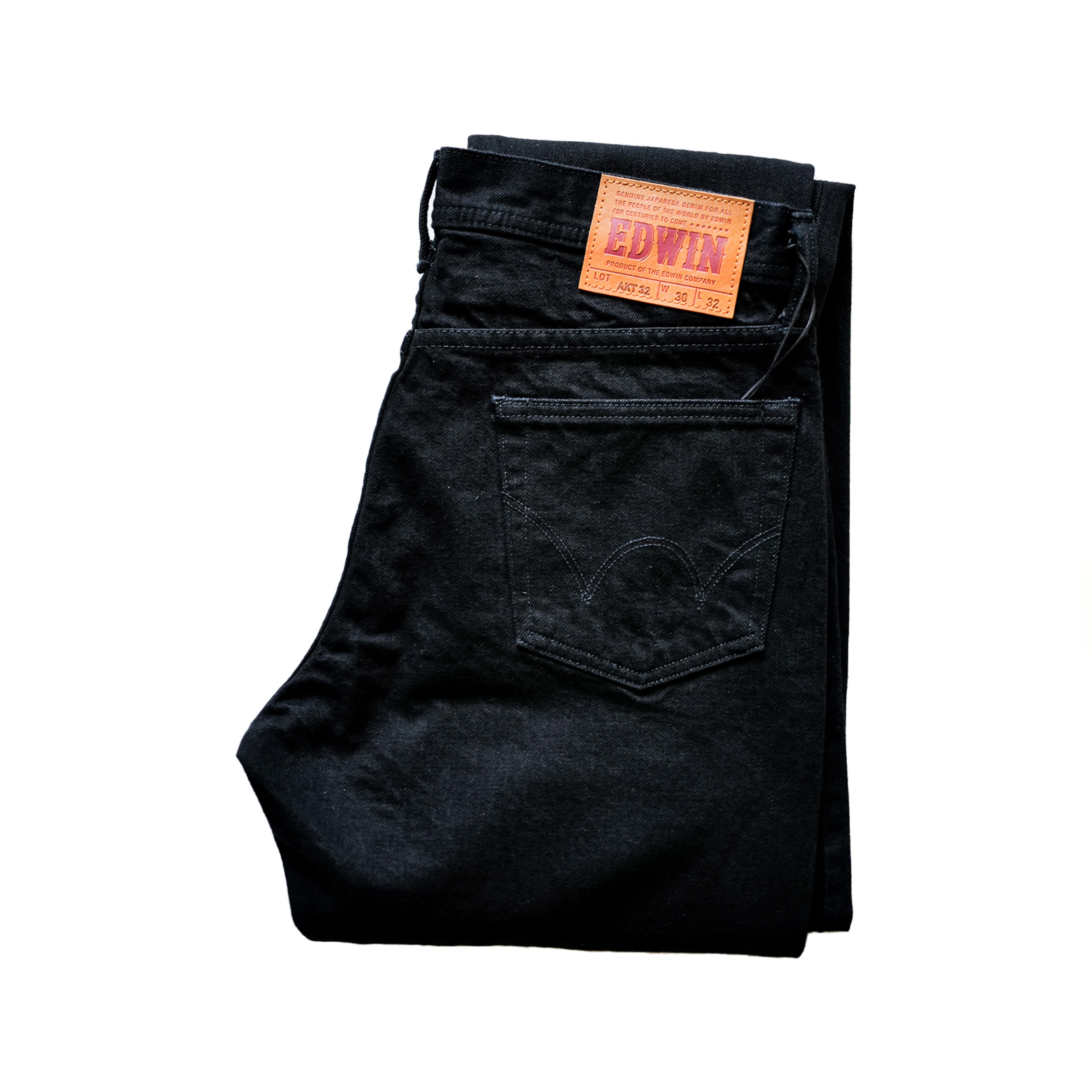 Edwin Japan - Slim Taper (AKT32) - 13.5oz Rinsed Black Selvedge