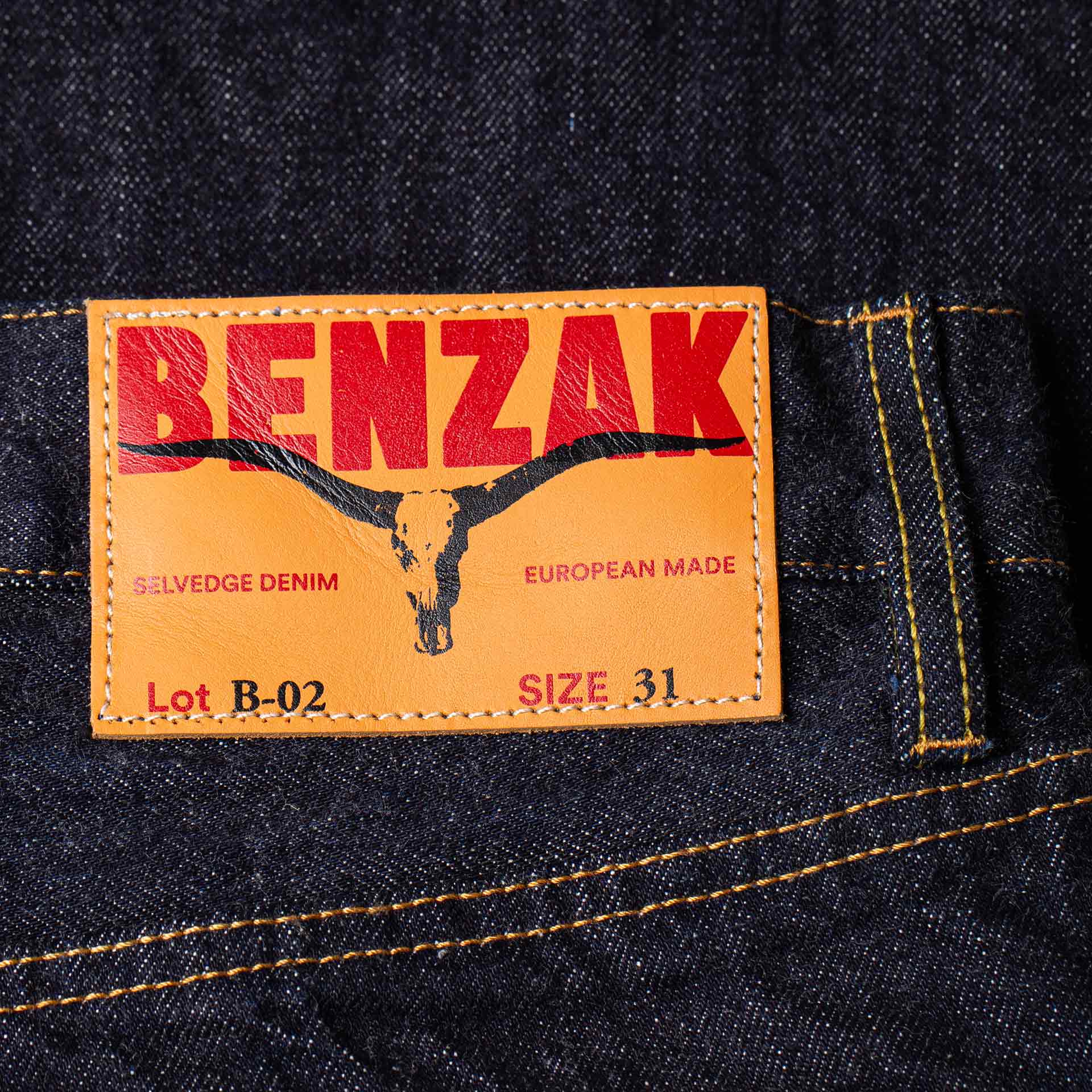 Benzak Denim Developers - B-02 Regular Straight - 14 oz. Forties Era Selvedge