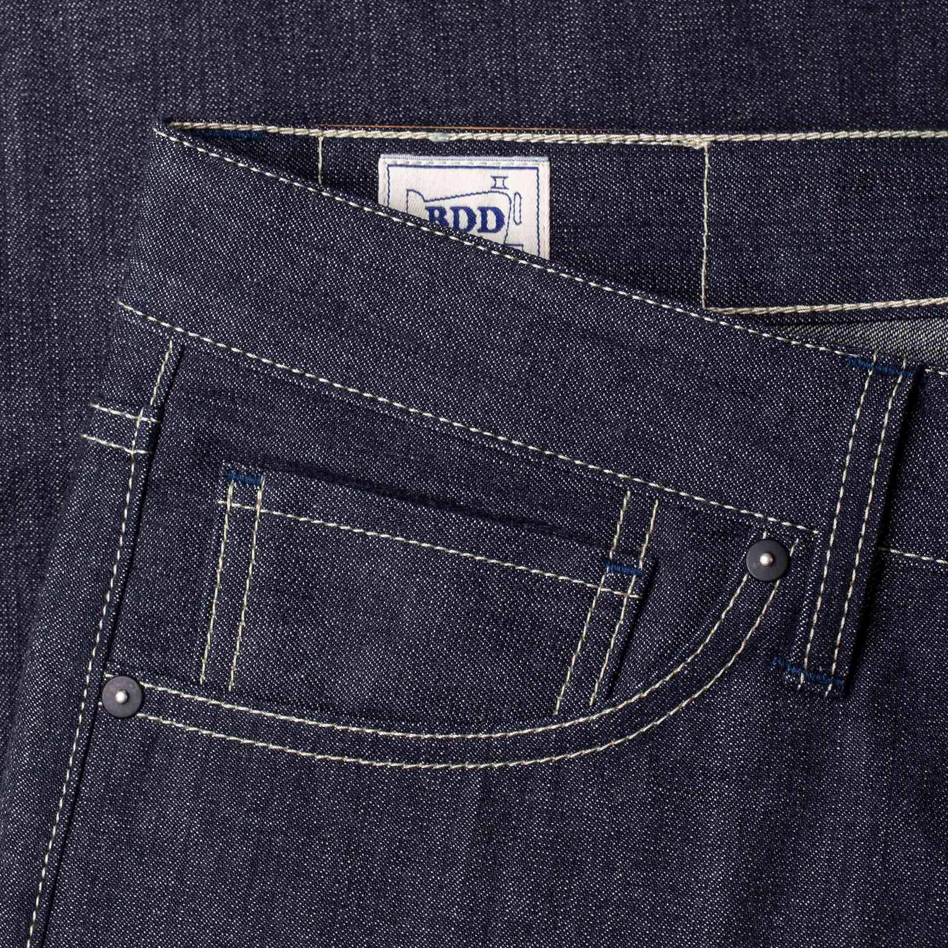 Benzak Denim Developers - B-07 Relaxed Straight Leg -  10 oz. Antique Indigo Selvedge