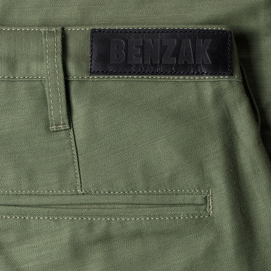 Benzak Denim Developers - BC-01 - TAPERED CHINO - 10 oz. Army Green Military Twill