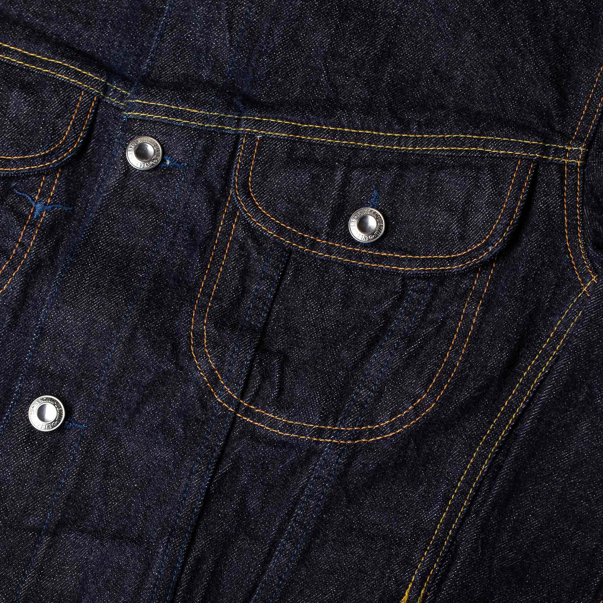 Benzak Denim Developers - BDJ-05 Type 3 Trucker Jacket - 14 oz. Forties Era Selvedge