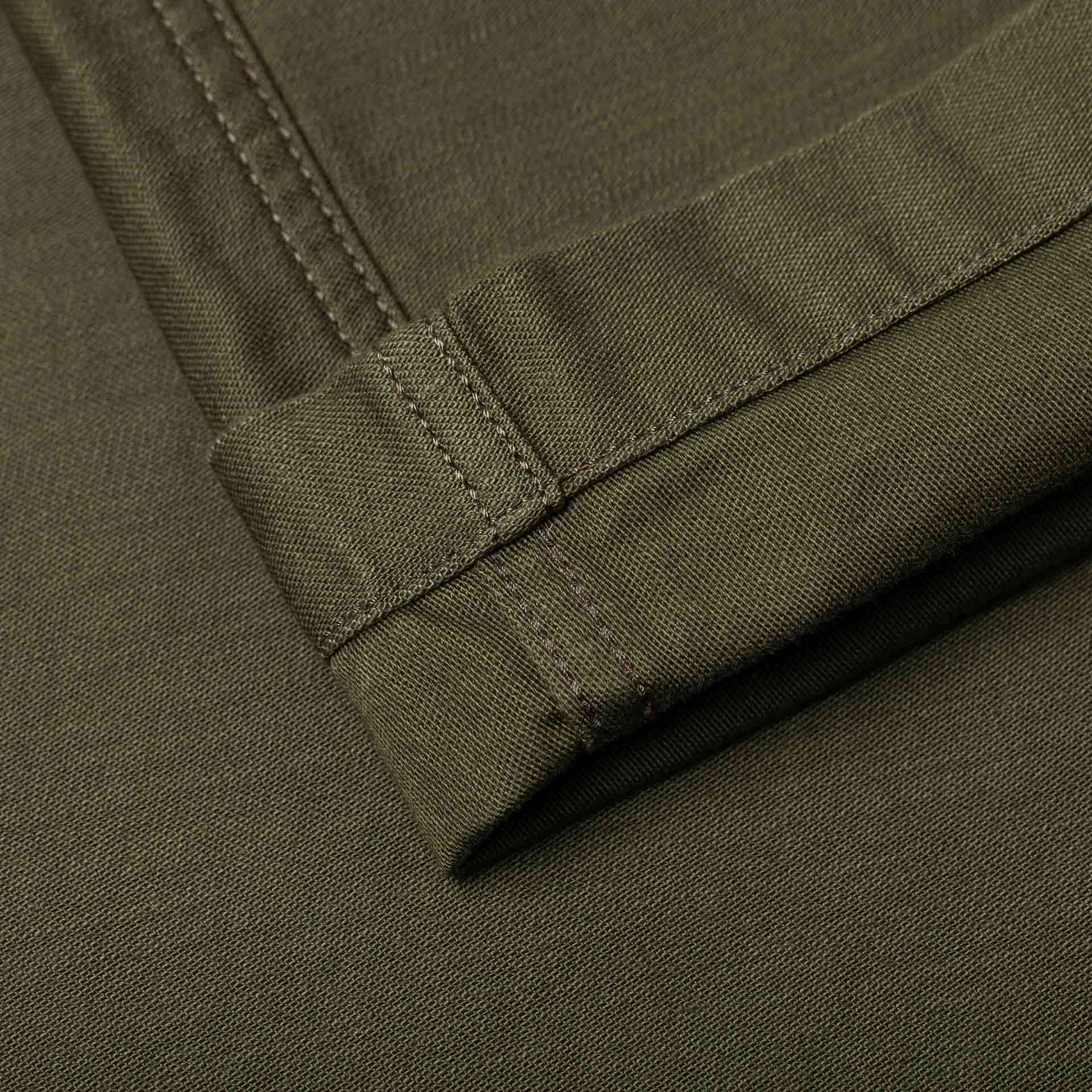Benzak Denim Developers - BP-07 Loose Fatigue Pant - 10oz Olive Drab Military Twill