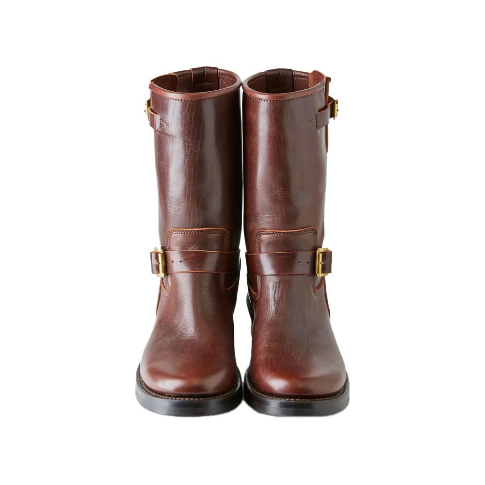 Addict Clothes - Horsehide Engineer Boot - Brown