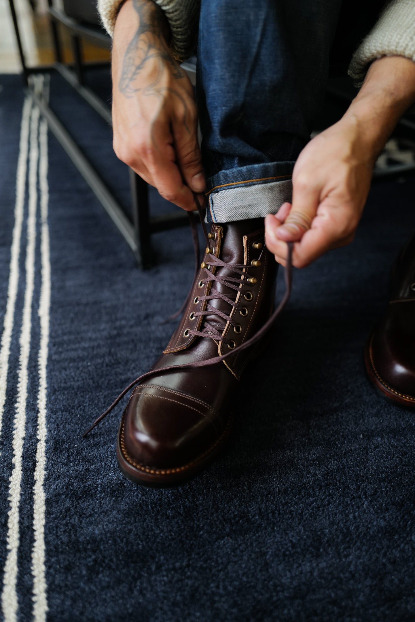 ButterScotch Boots - Bronx - Brown Chromexcel - Cap Toe