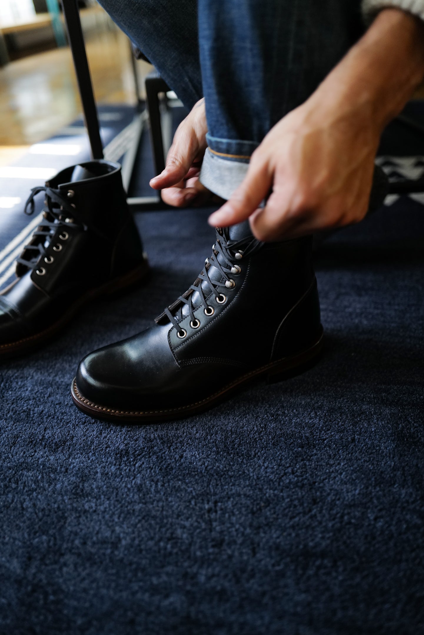 ButterScotch Boots - Bronx - Black Chromexcel