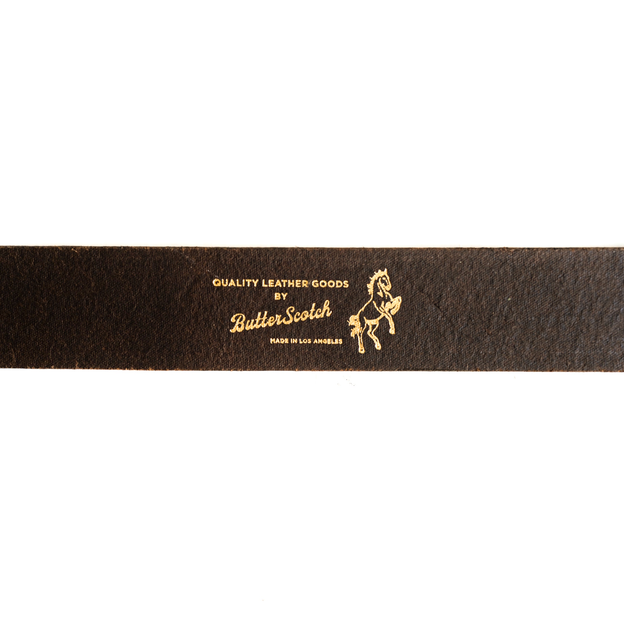 ButterScotch - 1.5" Roller Bar Belt - Brown & Nickel