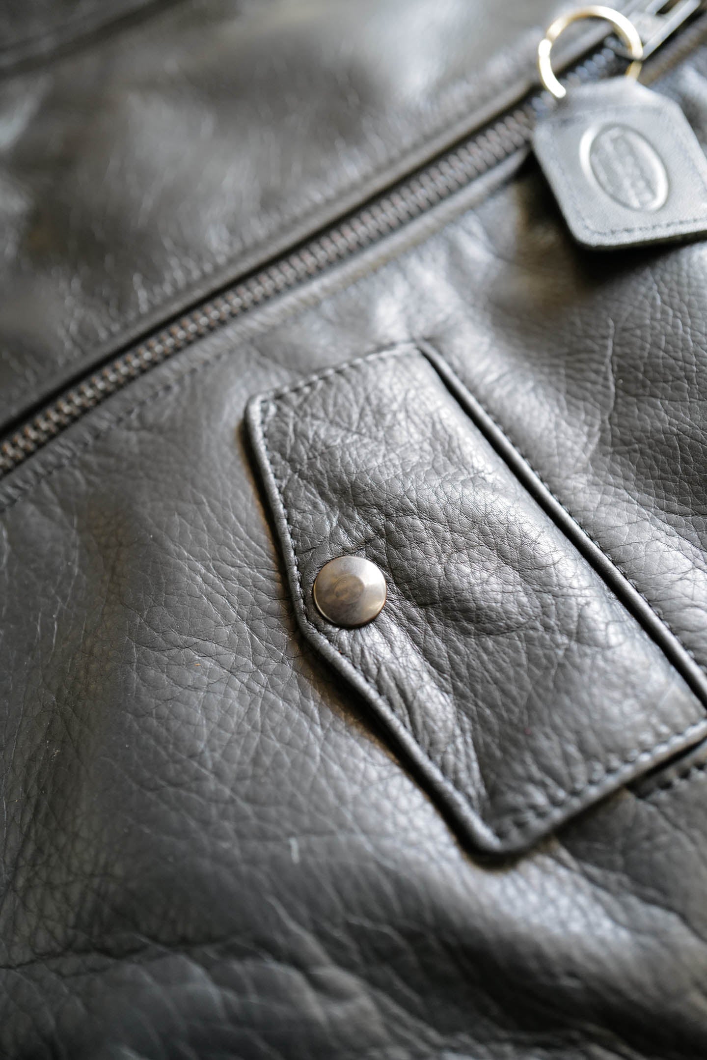 Vanson - C2RN Leather Jacket - Blacked Out