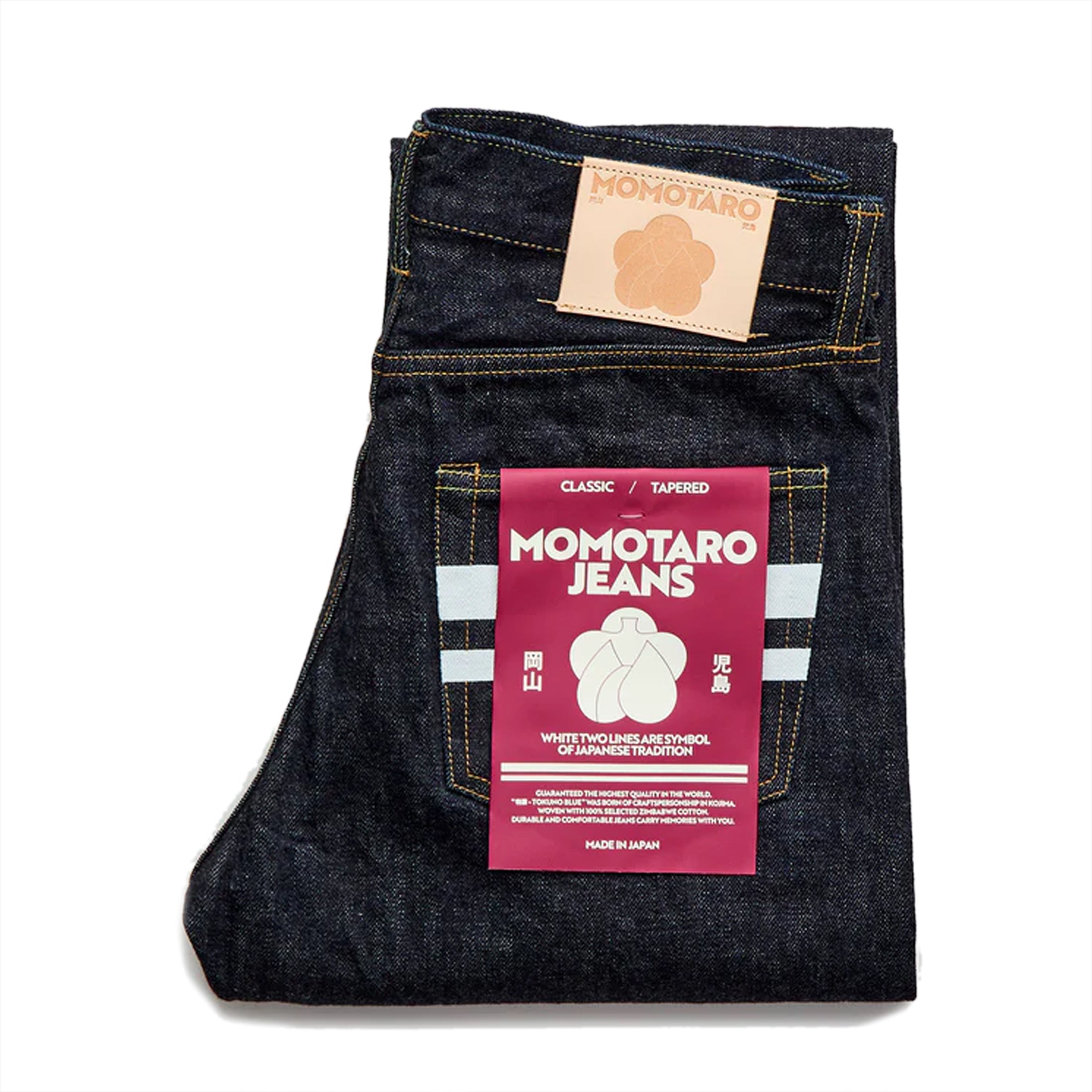 Momotaro - MMJB0201 "Classic" 15.7oz Indigo Selvedge Denim - Tapered Fit