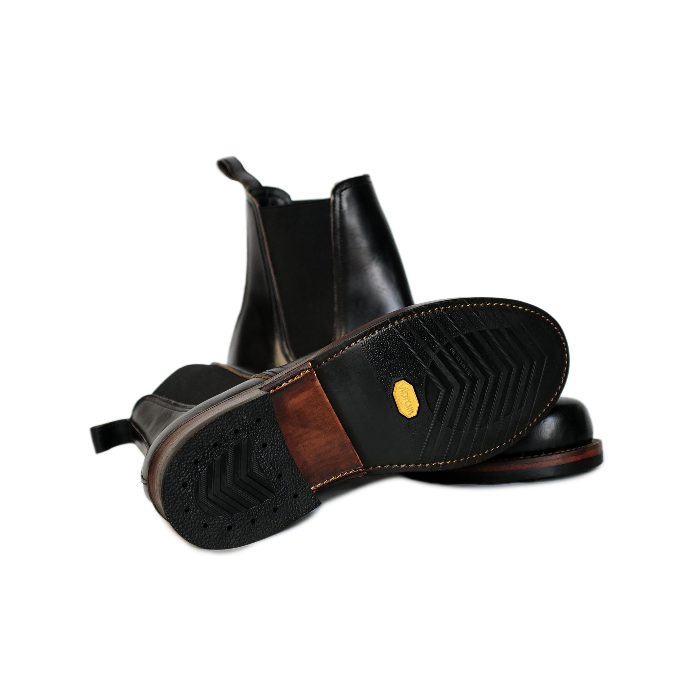 ButterScotch Boots - Clubman Chelsea - Black Chromexcel