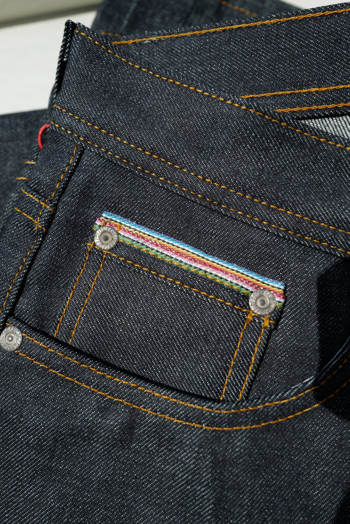 Naked & Famous Denim - Weird Guy - 12.5oz Dia De Los Muertos Selvedge