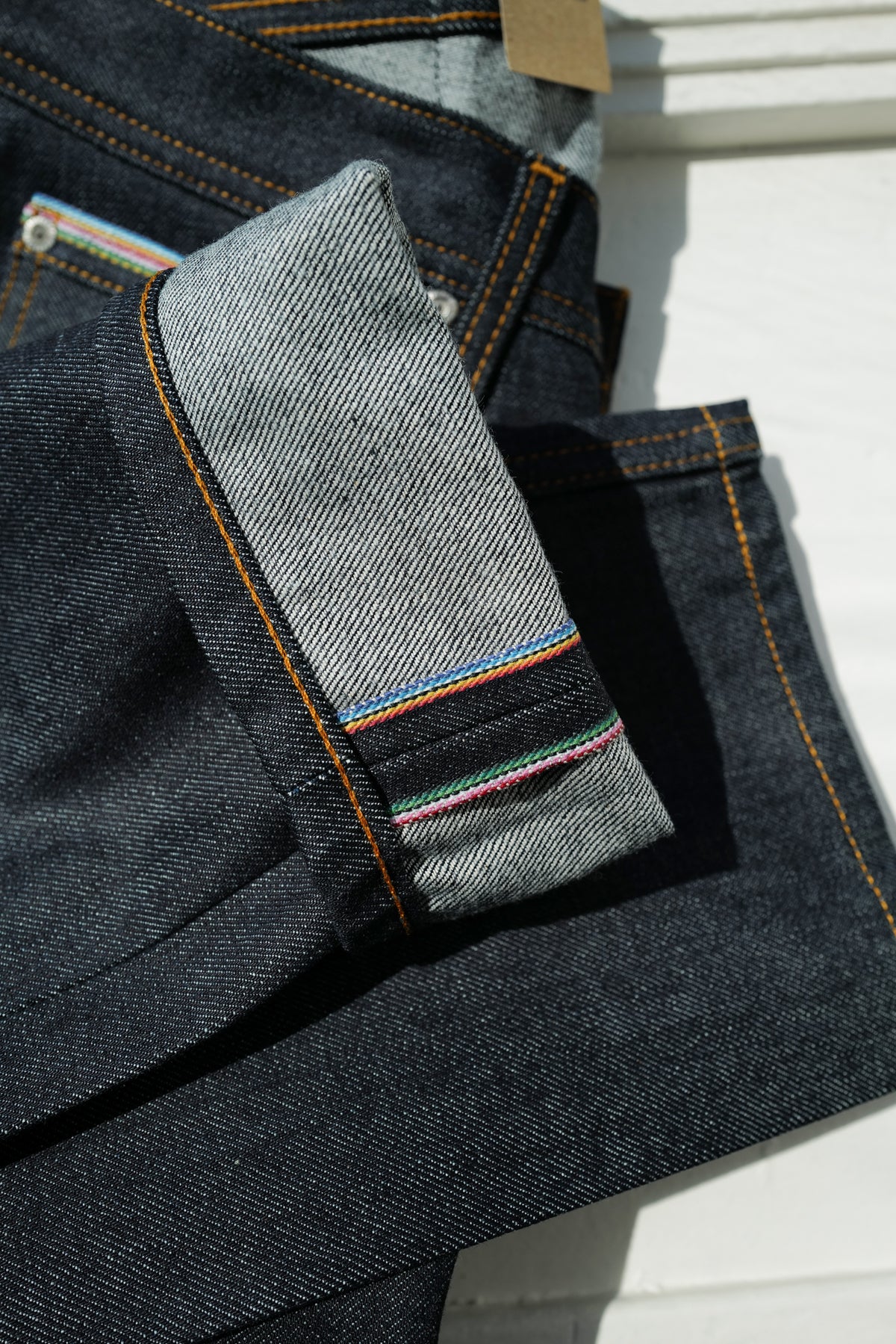 Naked & Famous Denim - Weird Guy - 12.5oz Dia De Los Muertos Selvedge