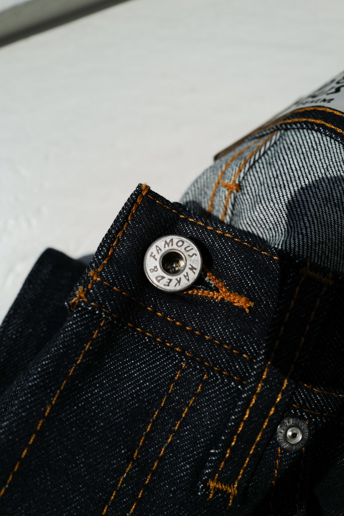Naked & Famous Denim - Weird Guy - 12.5oz Dia De Los Muertos Selvedge