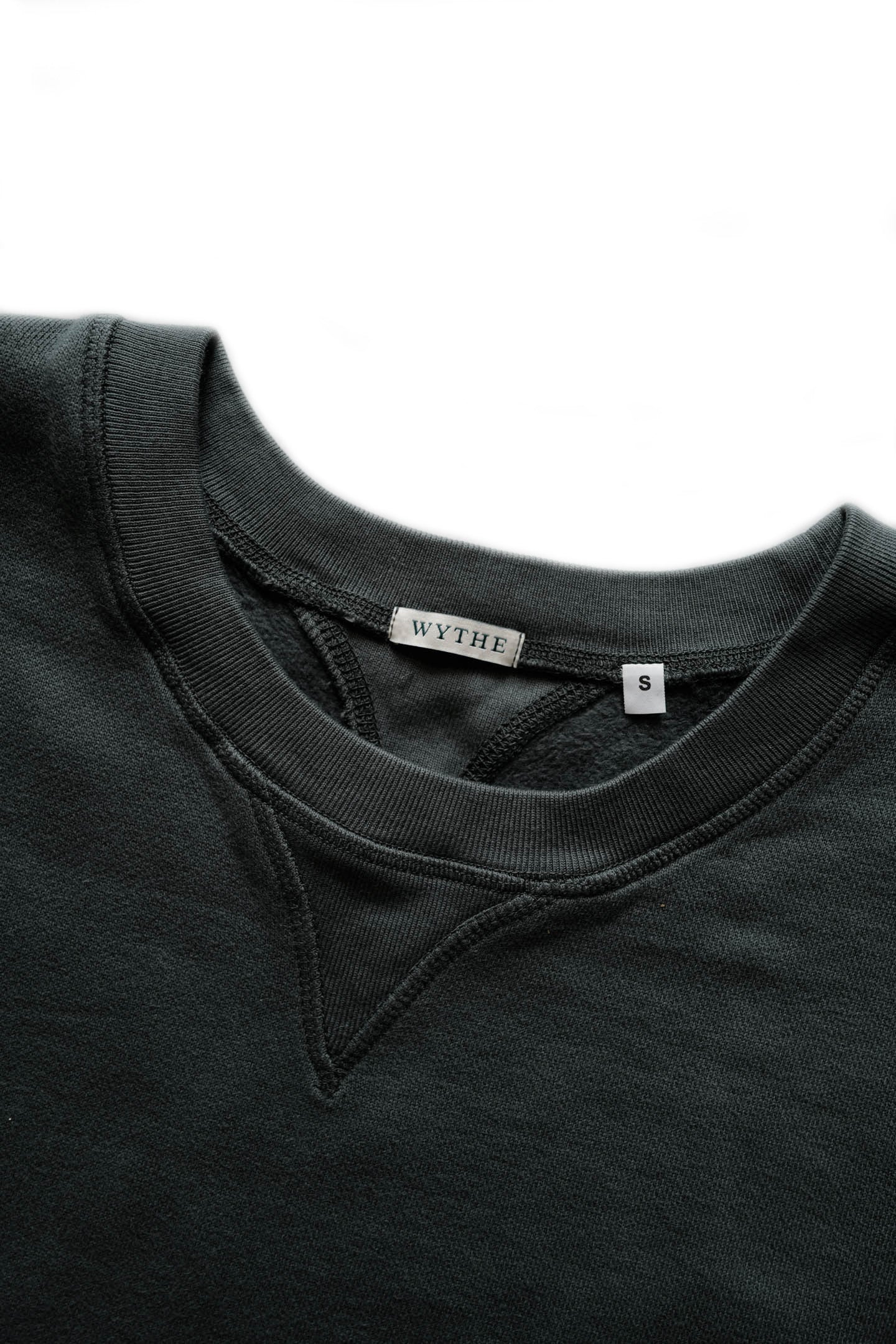 Wythe - Crewneck Sweatshirt - Faded Black