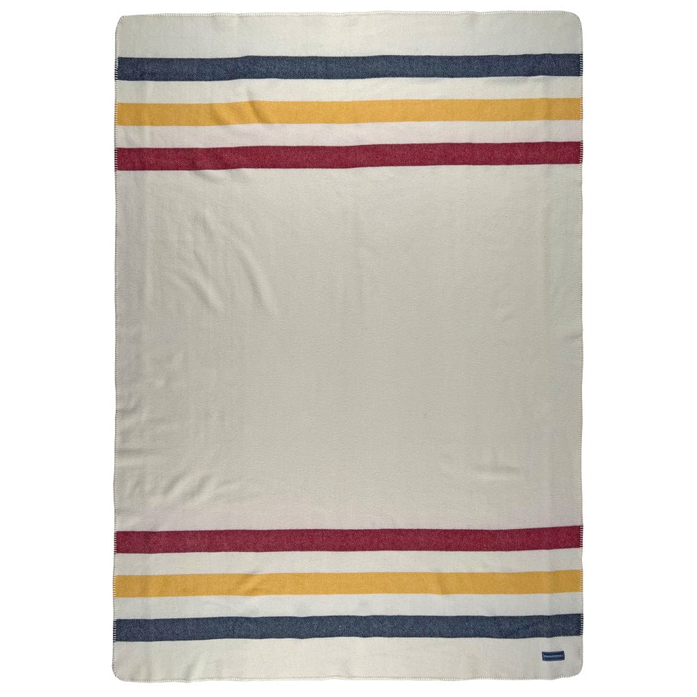 Faribault Mill - Frontier Wool Throw Blanket - Natural