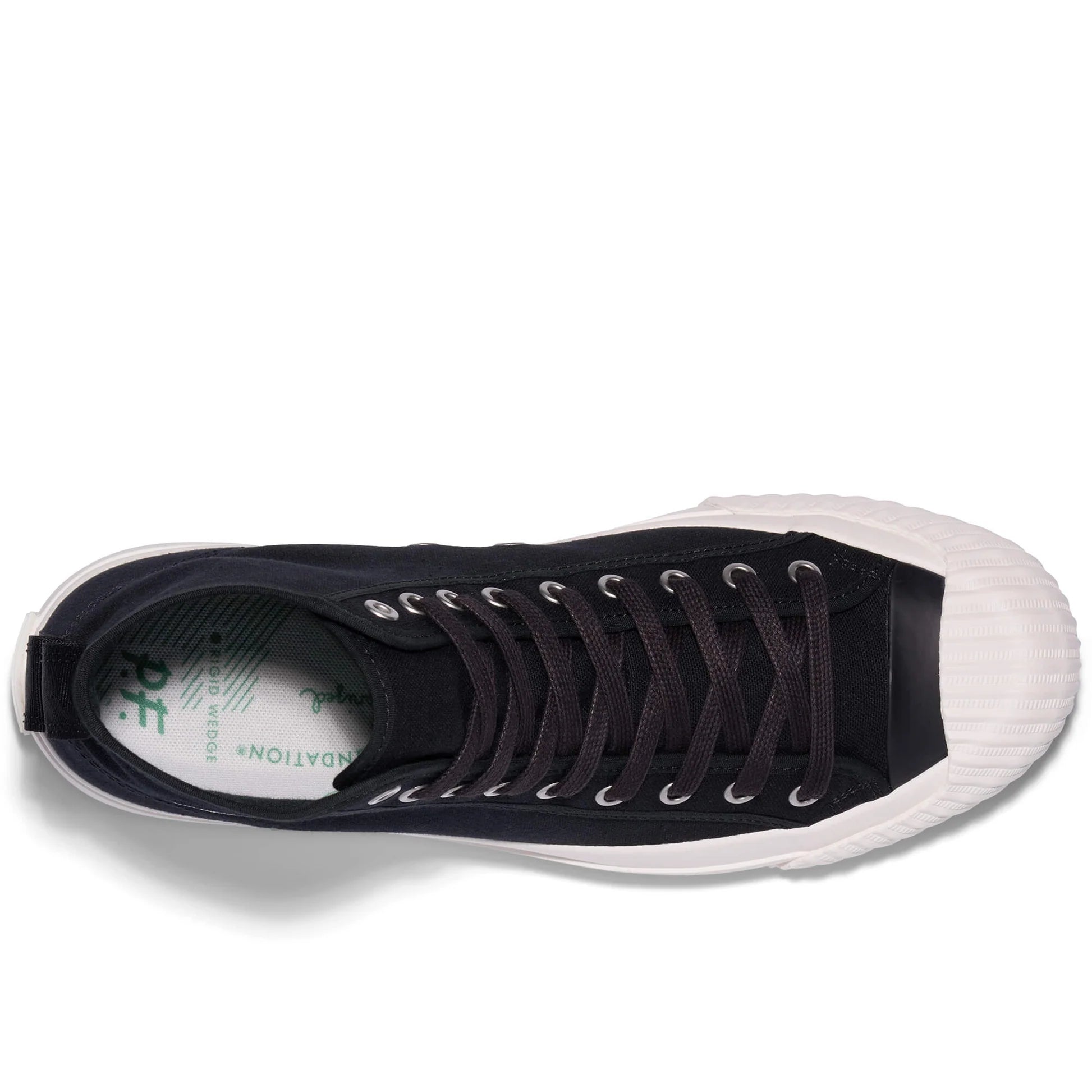 P.F. Flyers - Grounder Hi-Top - Black/Sea Salt