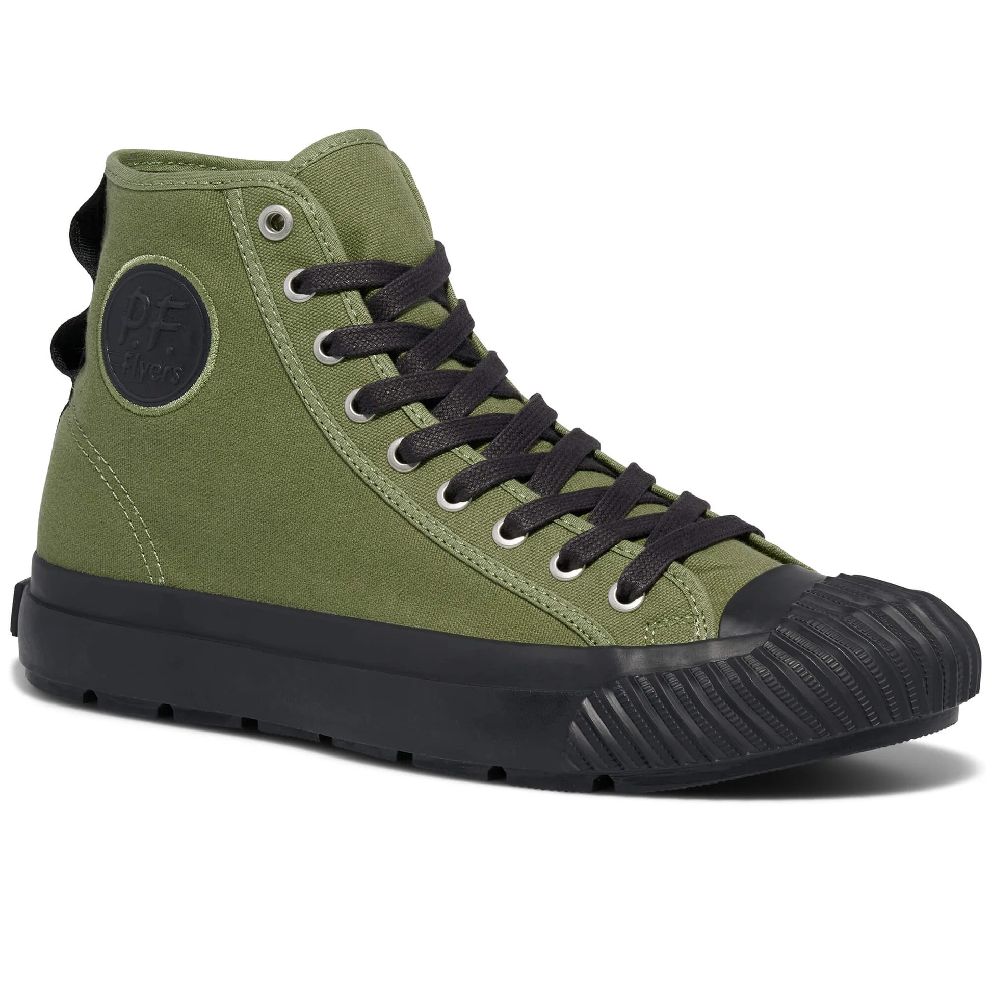 P.F. Flyers - Grounder High-Top - Olive/Black