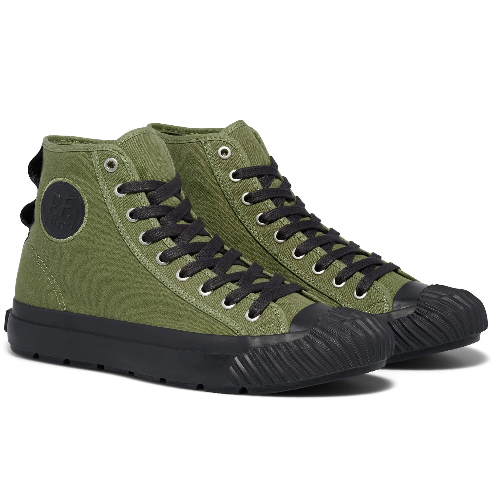 P.F. Flyers - Grounder High-Top - Olive/Black