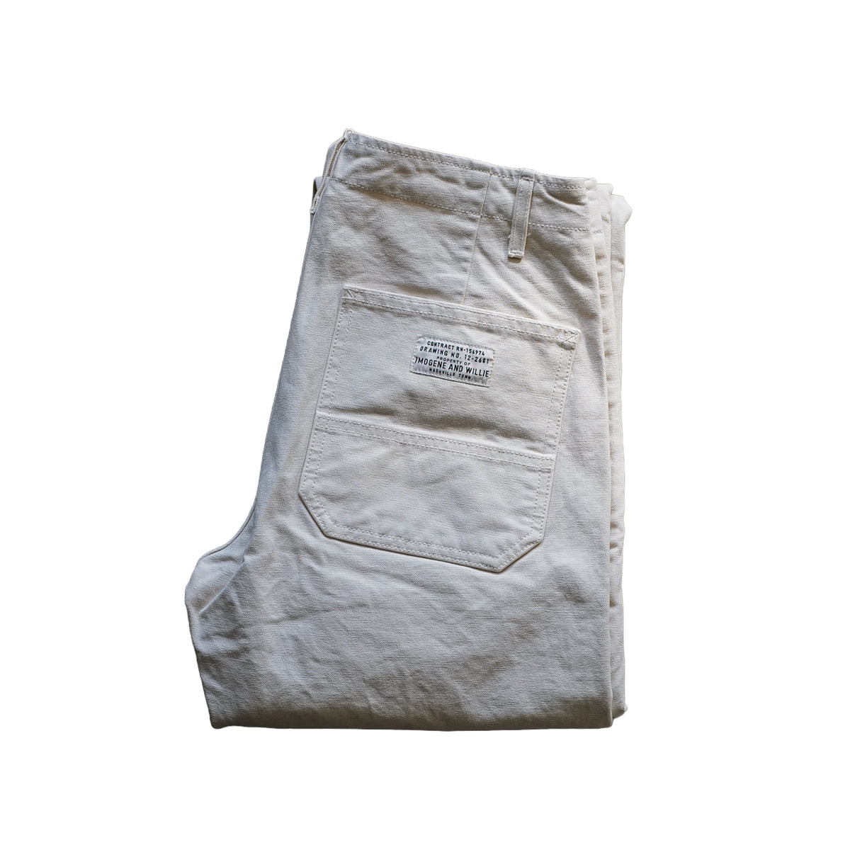 imogene + willie - Hencye Double Knee Pant - Natural