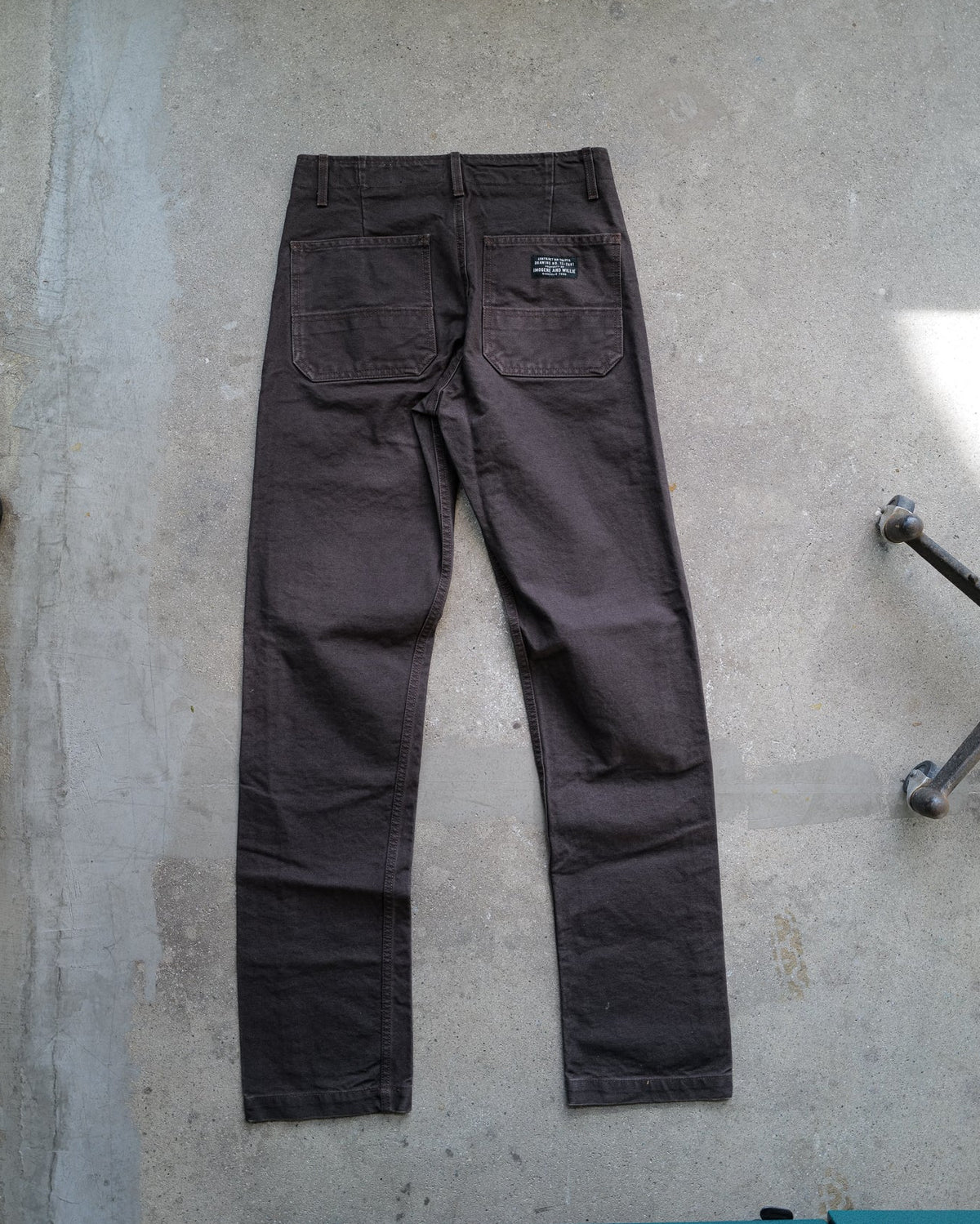 imogene + willie - Hencye Double Knee Pant - Carob