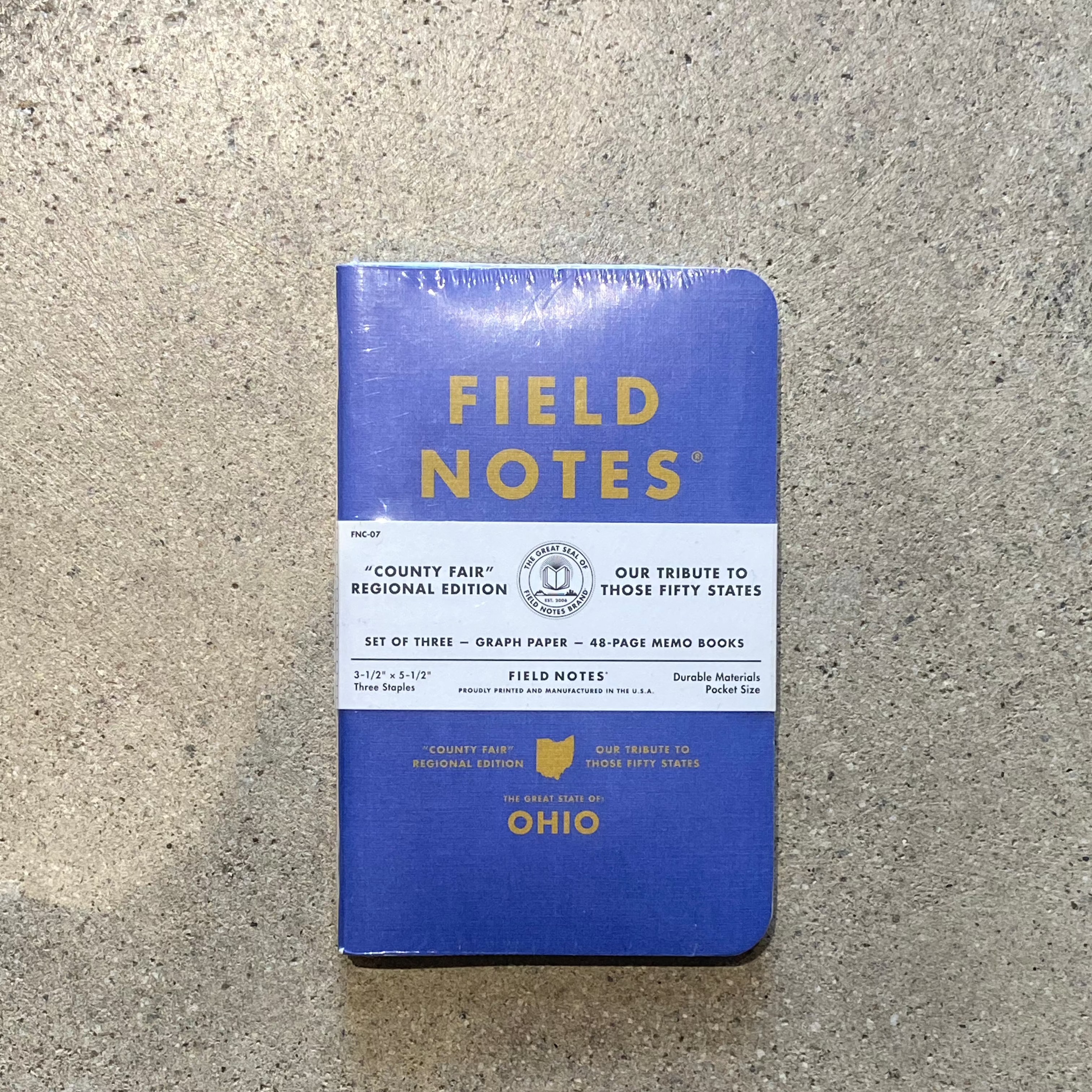Field Notes - Pitch Black - Memo (3pk)