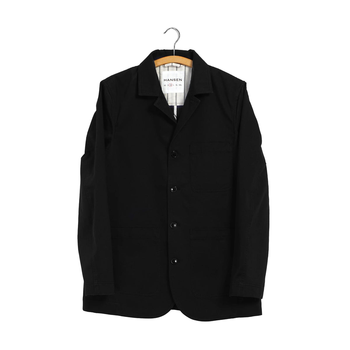 Hansen - Josuf Casual 'Chore' Blazer - Black