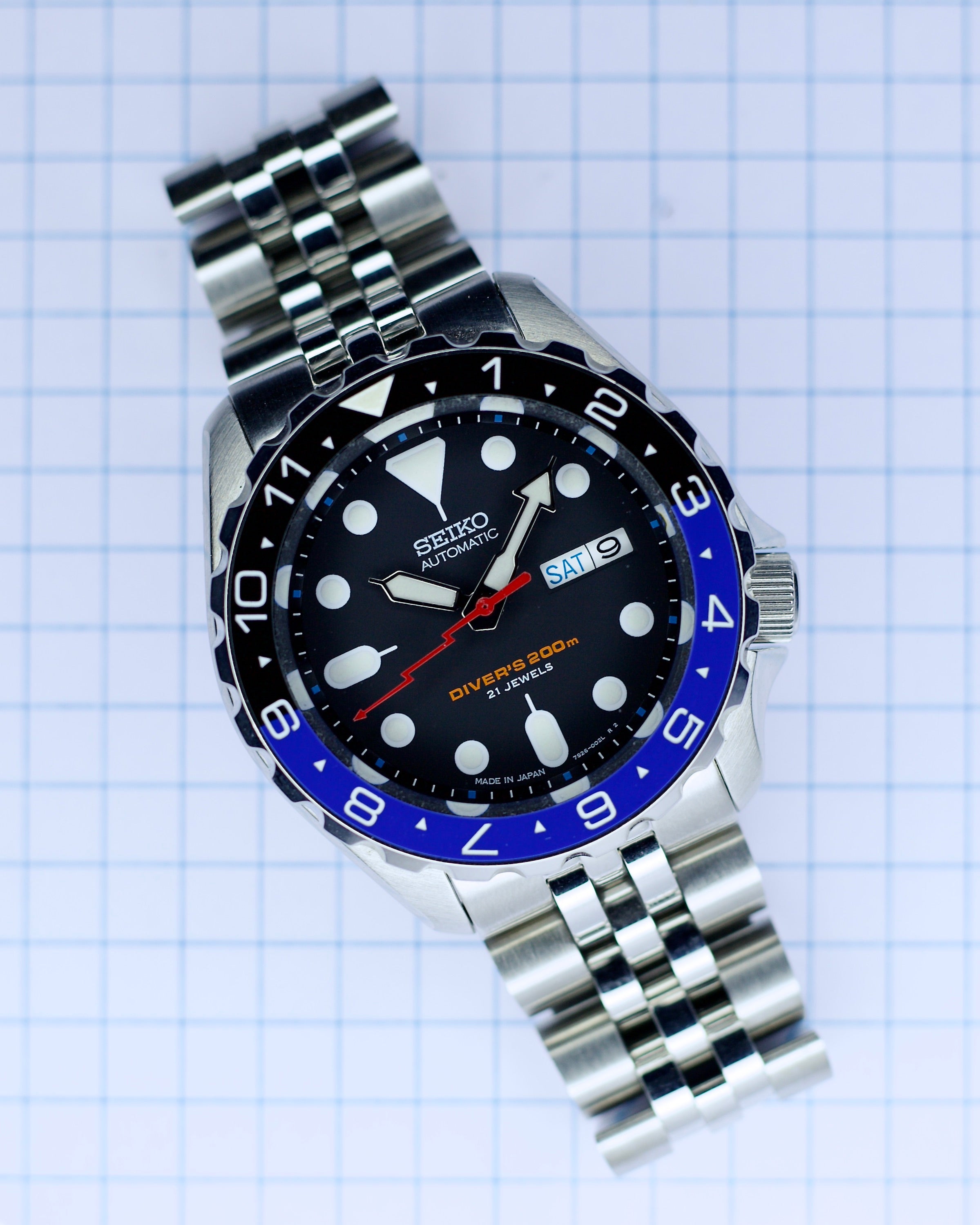 Seiko SKX007 Batman