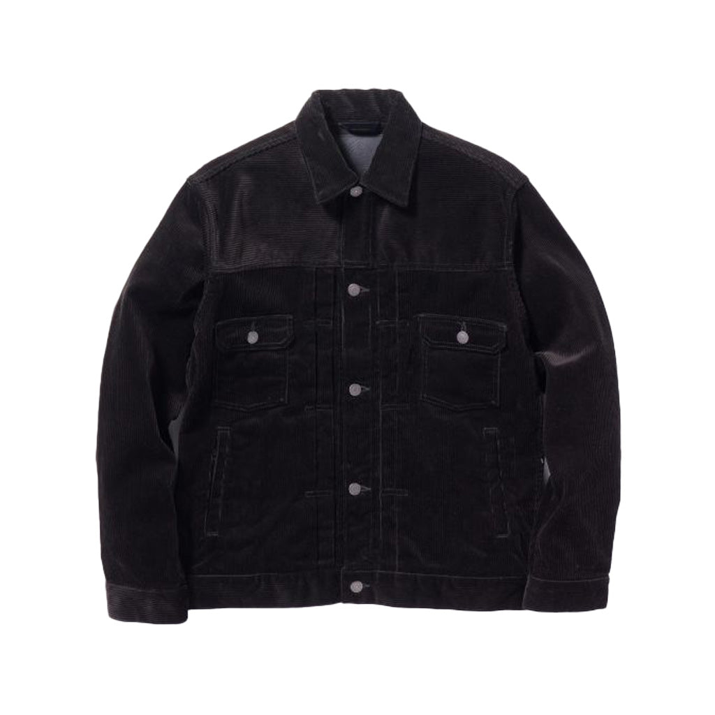 Momotaro - Double Pocket Corduroy Jacket - Black